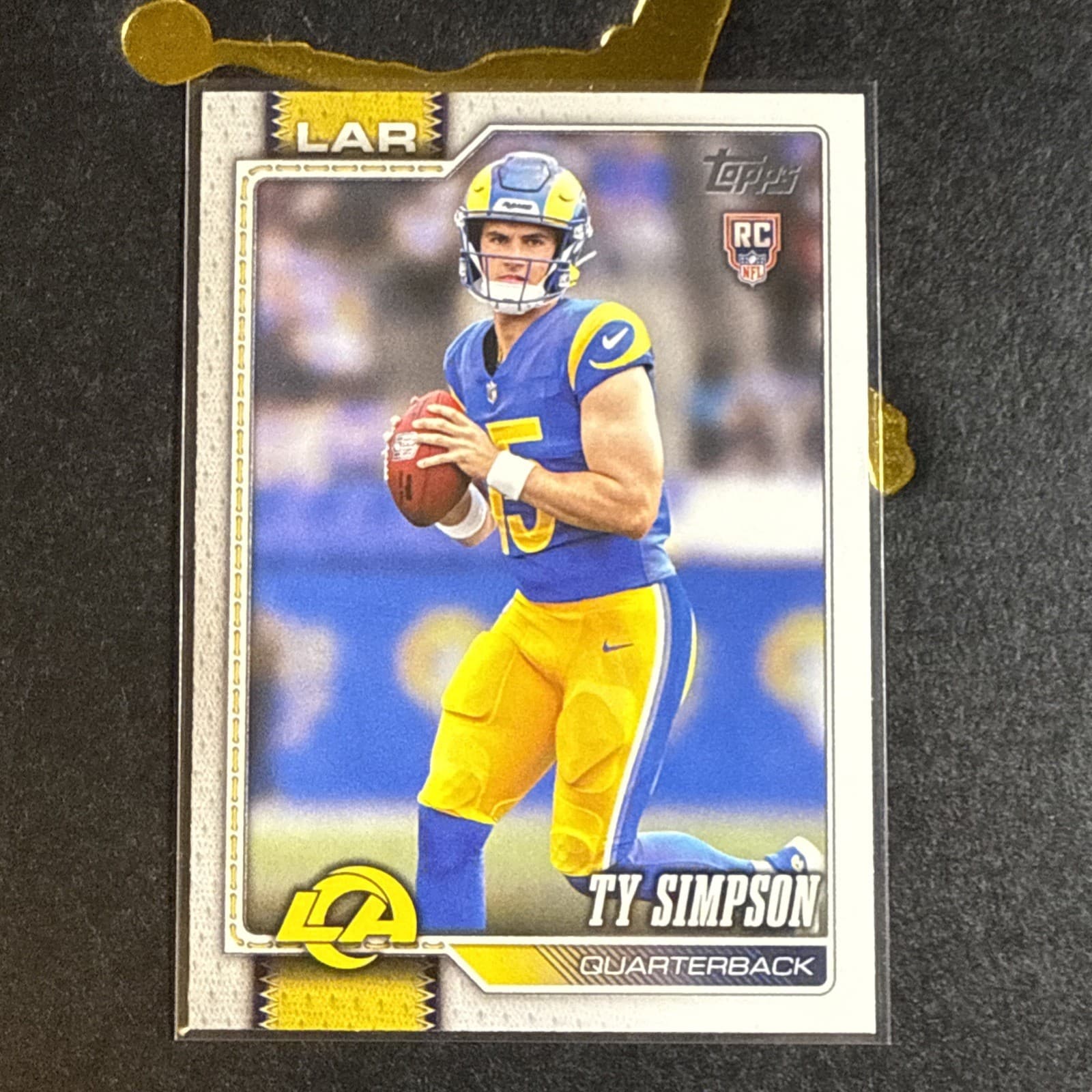 Listing photo for 2026 Topps Ty Simpson #302 (RC) Rookie Card Los Angeles Rams Nfl
