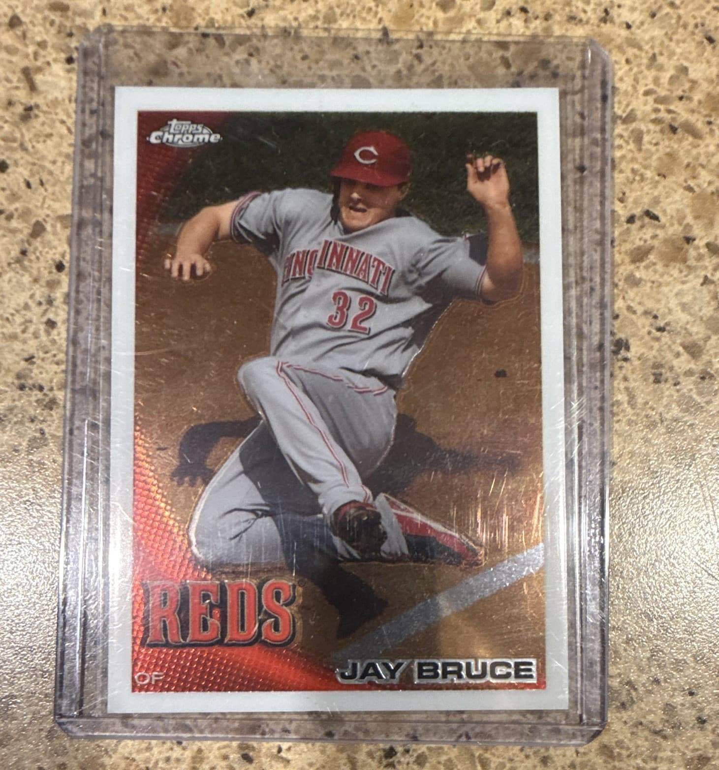 Listing photo for Topps 2010 Chrome Jay Bruce Cincinnati Reds #122 MLB Baseball Trading Card