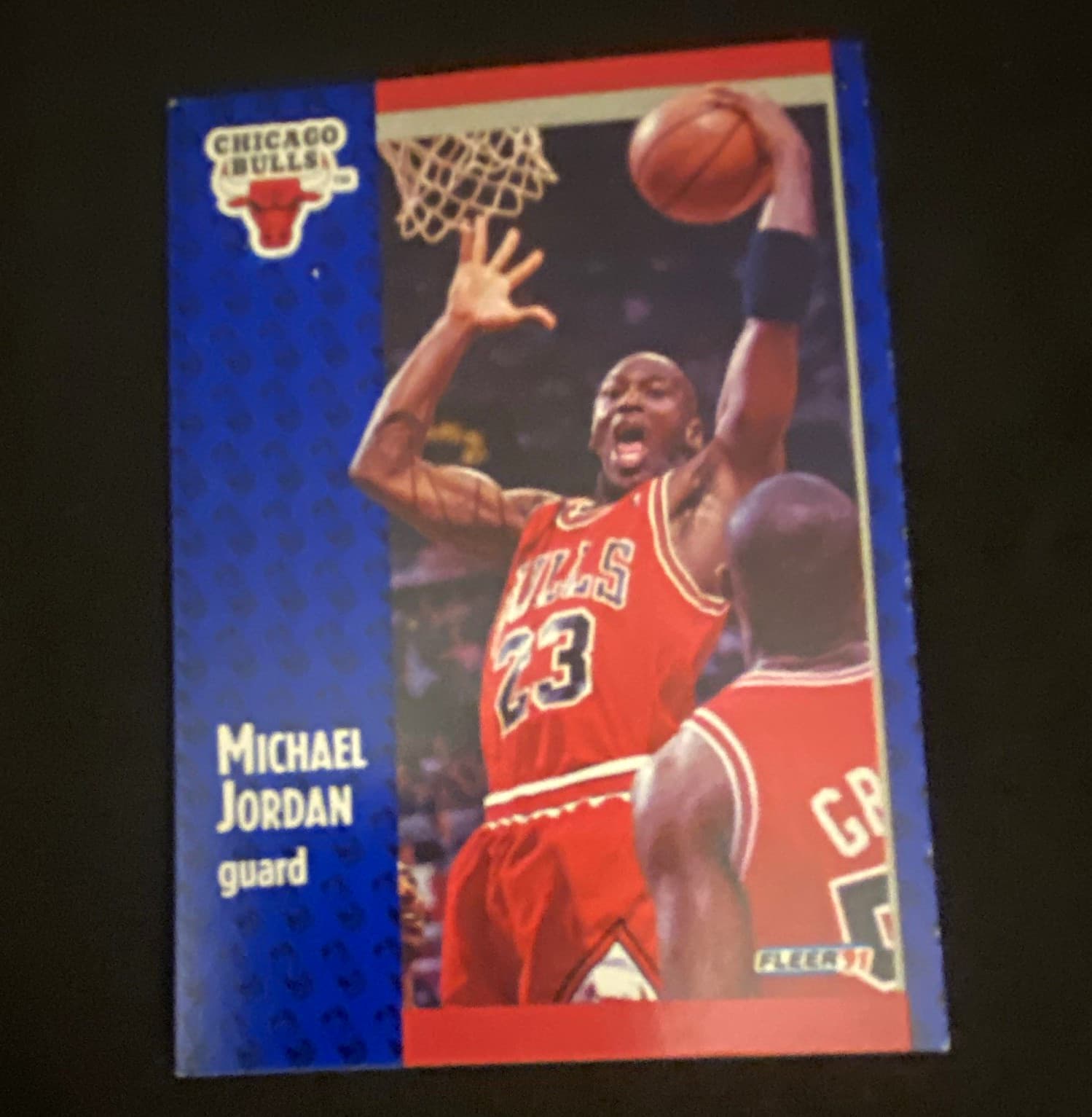 Listing photo for Fleer 1990-91 Michael Jordan #29 Chicago Bulls NBA Basketball Trading Card