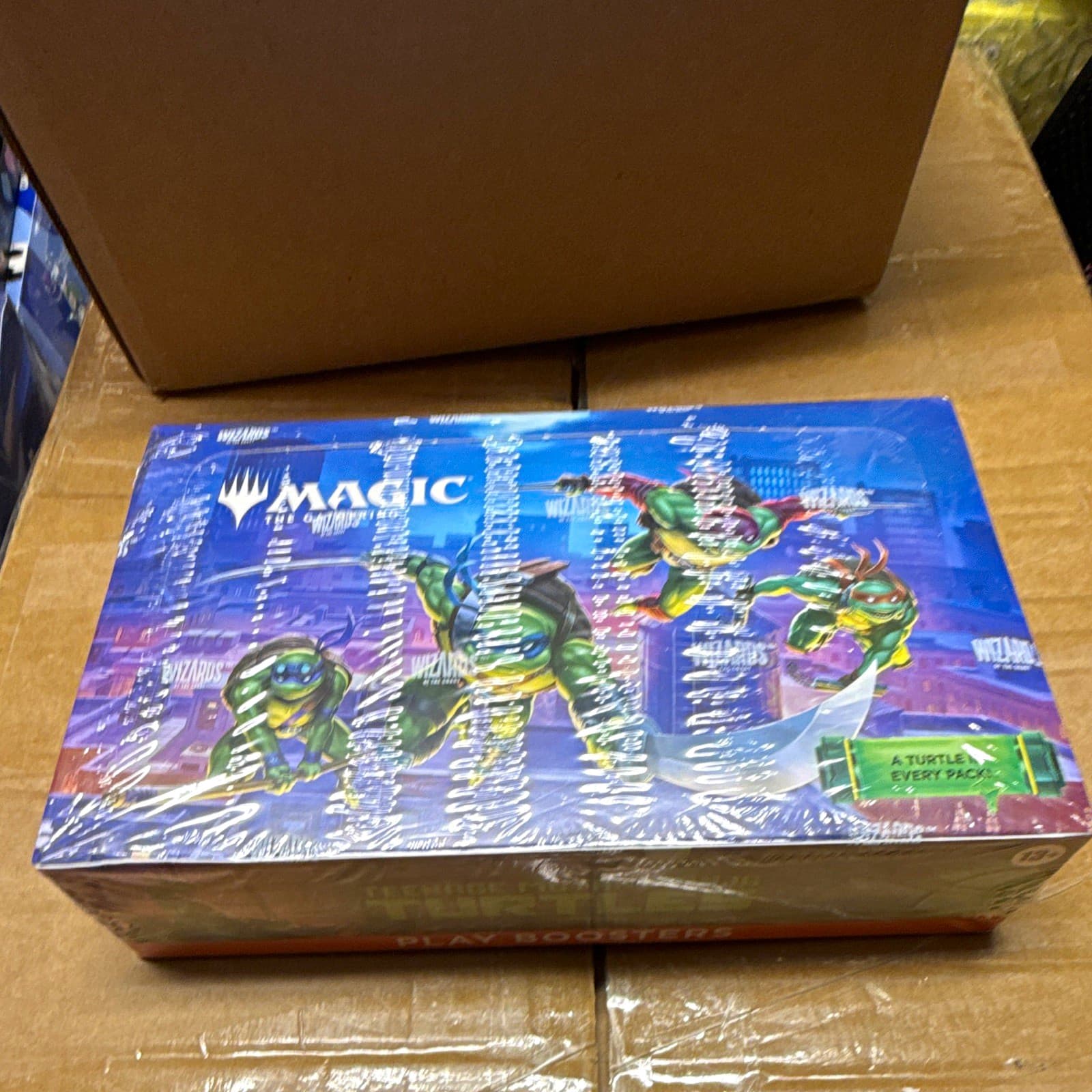 Listing photo for Wizards Magic: The Gathering Secret Lair x TMNT Play Booster Box 30 Packs 13+
