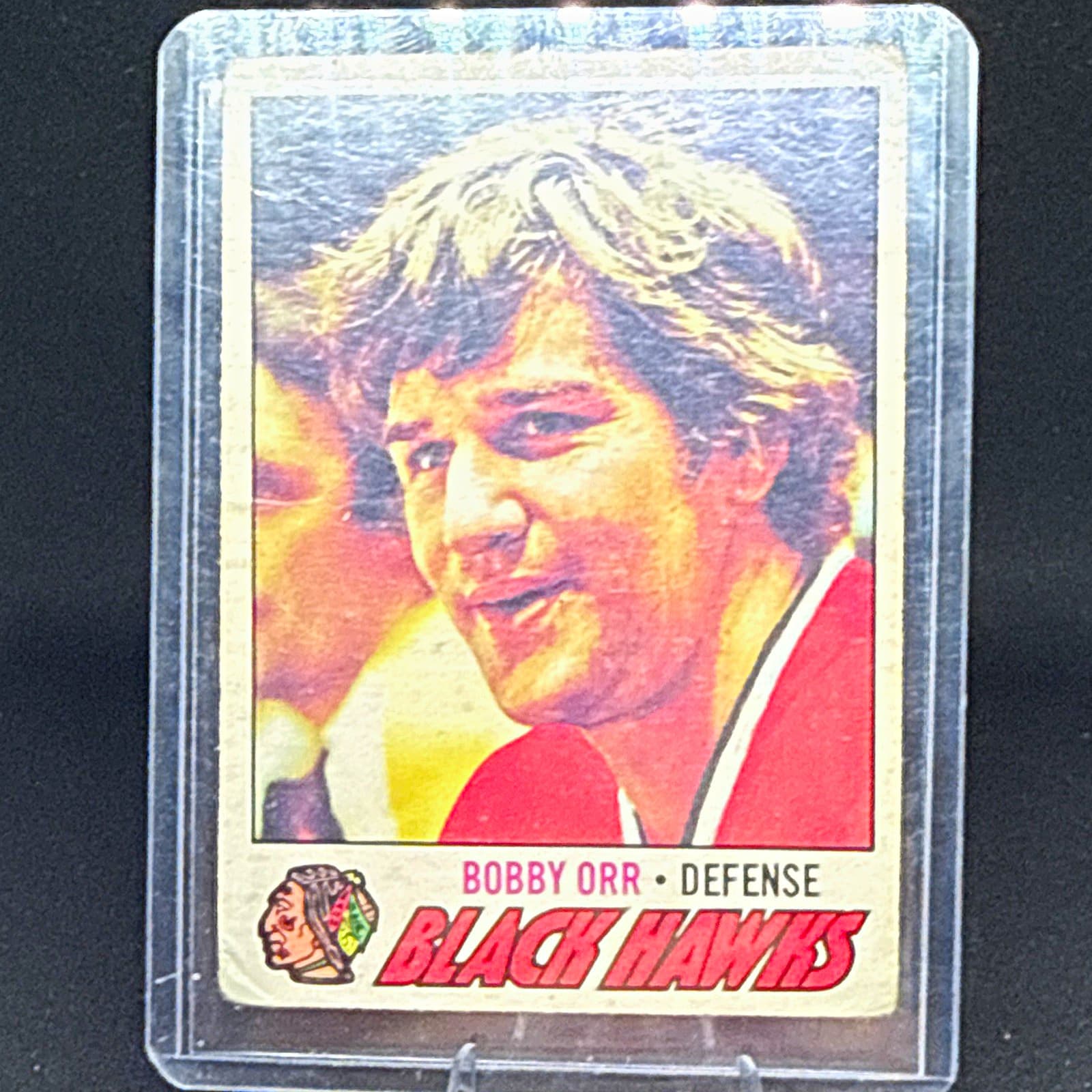 Listing photo for O-Pee-Chee 1977-78 Bobby Orr Chicago Blackhawks #251 NHL Hockey Card