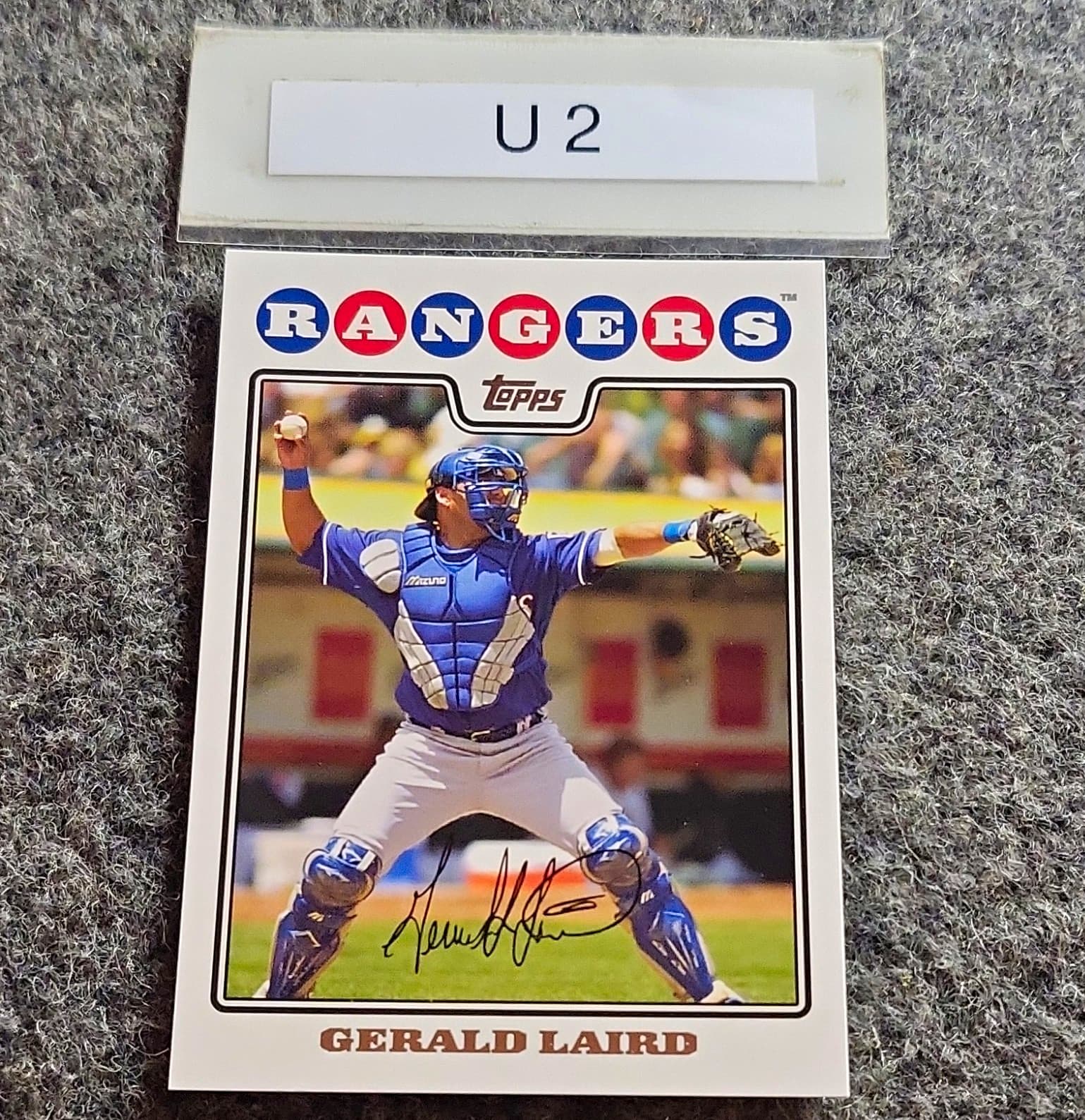 Listing photo for Topps 2008 Gerald Laird #148 - Texas Rangers MLB Baseball Card