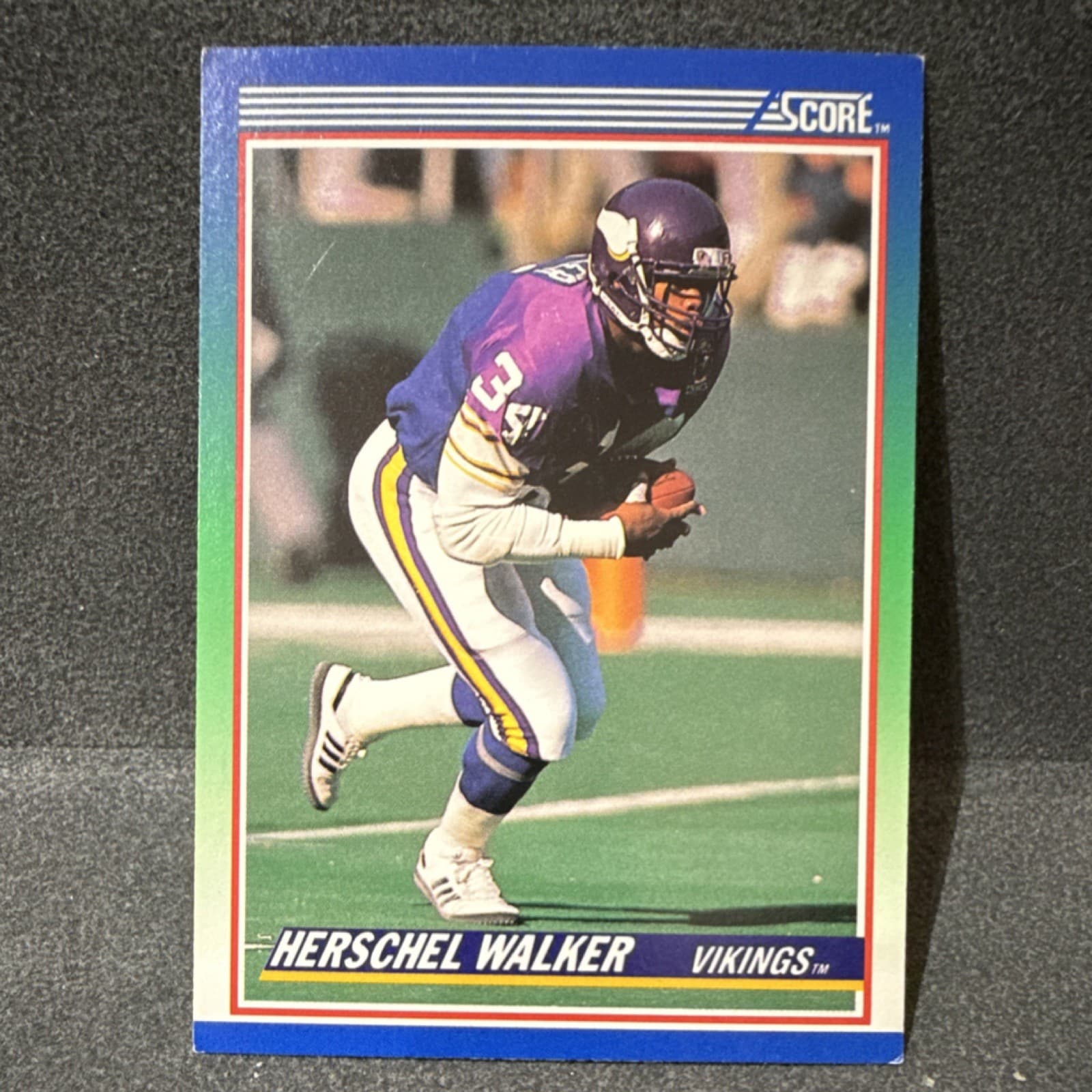 Listing photo for 1990 Score Herschel Walker #34 Minnesota Vikings NFL Football Card Base Set