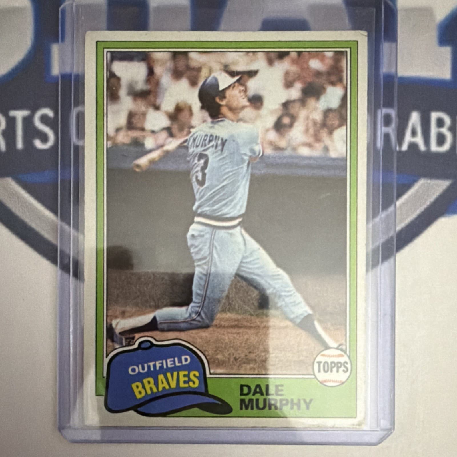 Listing photo for 🔥Topps 1981 Dale Murphy #504 Atlanta Braves Baseball MLB Card🔥