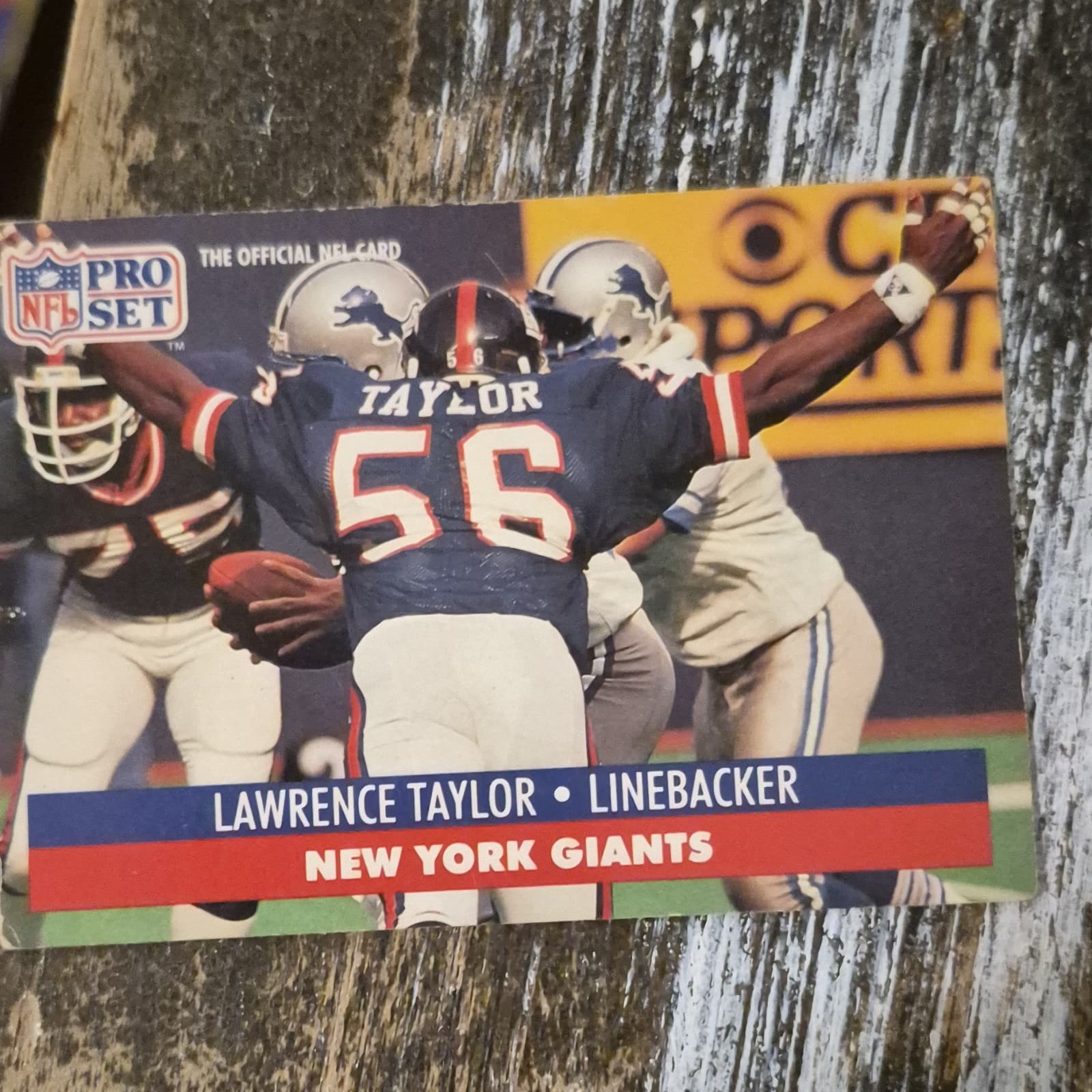 Listing photo for Pro Set 1991 Lawrence Taylor New York Giants Base Set #602 NFL Card