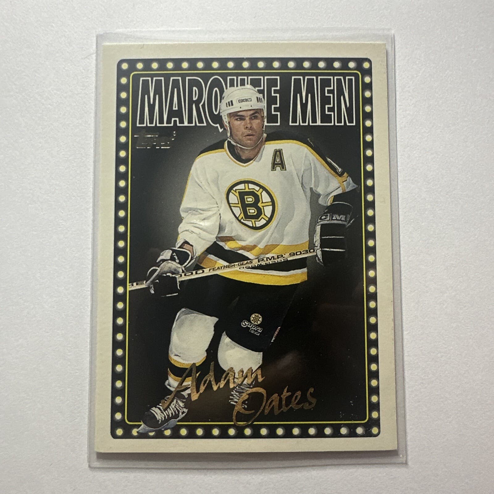Listing photo for 1995-96 Topps Adam Oates #381 Boston Bruins NHL Hockey Card