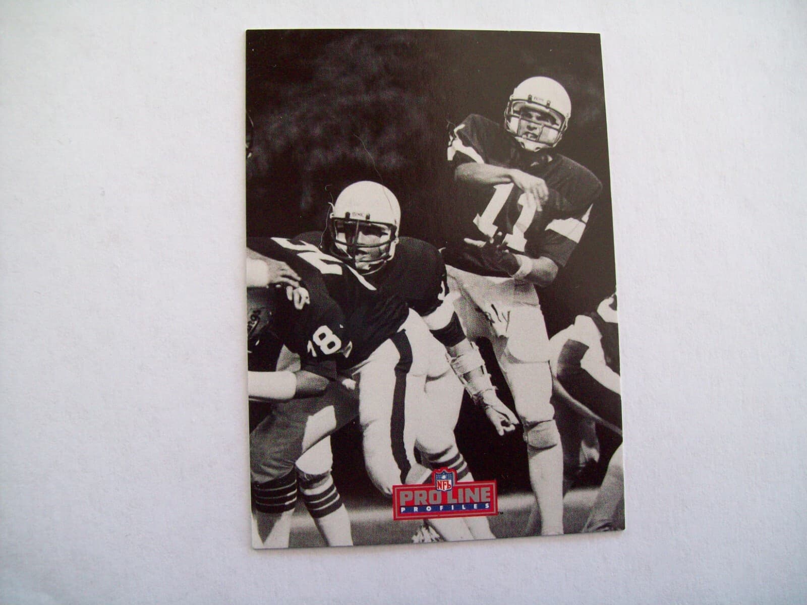 Listing photo for JIM HARBAUGH CHICAGO BEARS #164 1992 PRO LINE 2 of 9 NFL FOOTBALL CARD