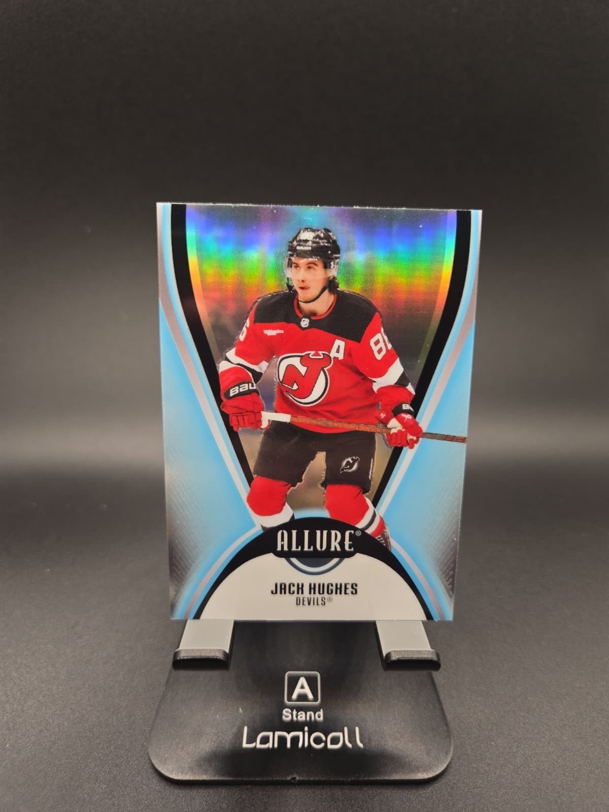 Listing photo for 2025-26 Upper Deck Allure - Jack Hughes #34 Devils Hockey NHL Trading Card!!