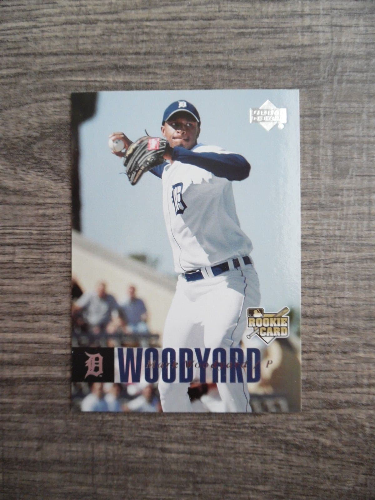 Listing photo for Mark Woodyard Detroit Tigers 2006 Upper Deck MLB Rookie Card #180