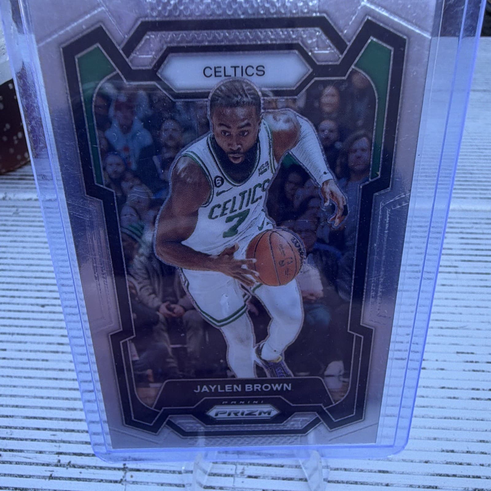 Listing photo for Panini Prizm Jaylen Brown #31 Boston Celtics NBA 2023-24 Base Set Card