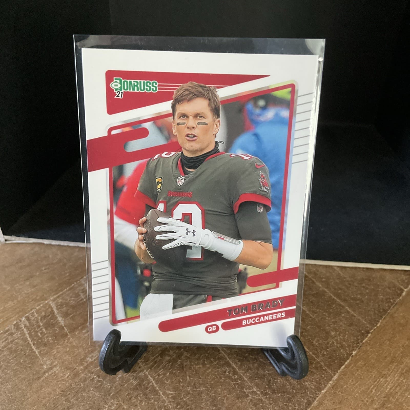 Listing photo for 2021 Panini Donruss Tom Brady Tampa Bay Buccaneers #1 Football NFL Card