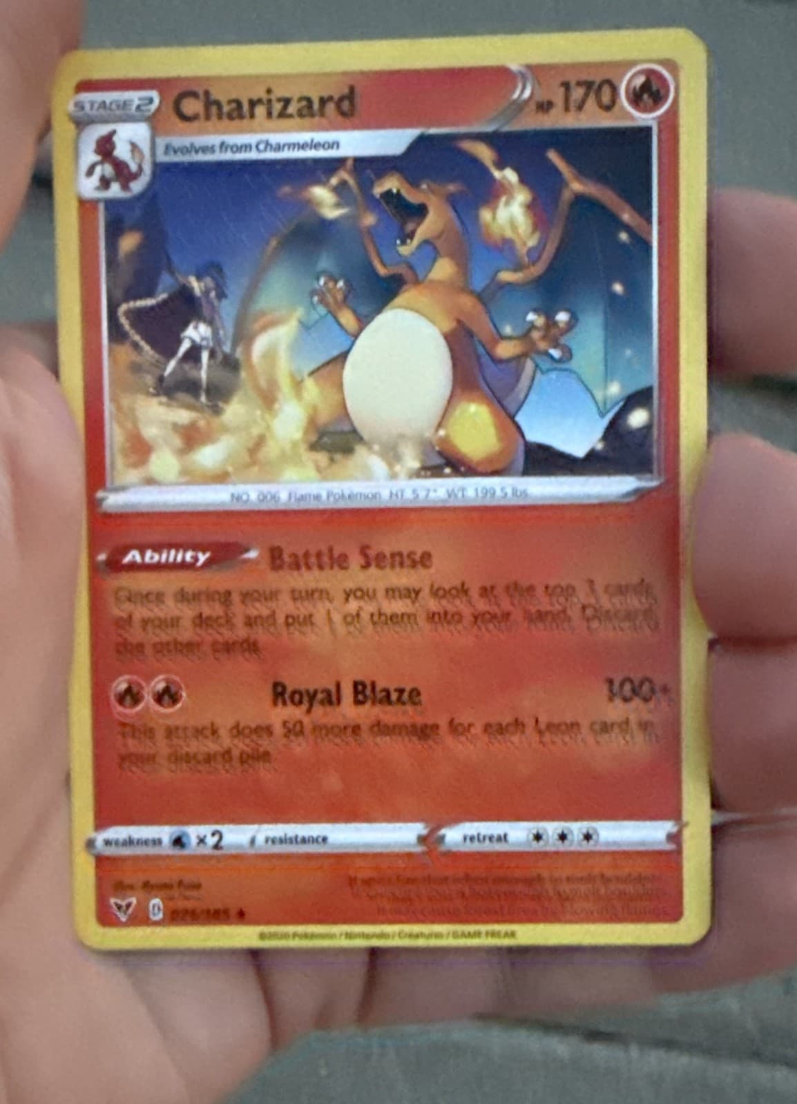 Listing photo for Charizard 001/015 McDonald's 2024 Regular
