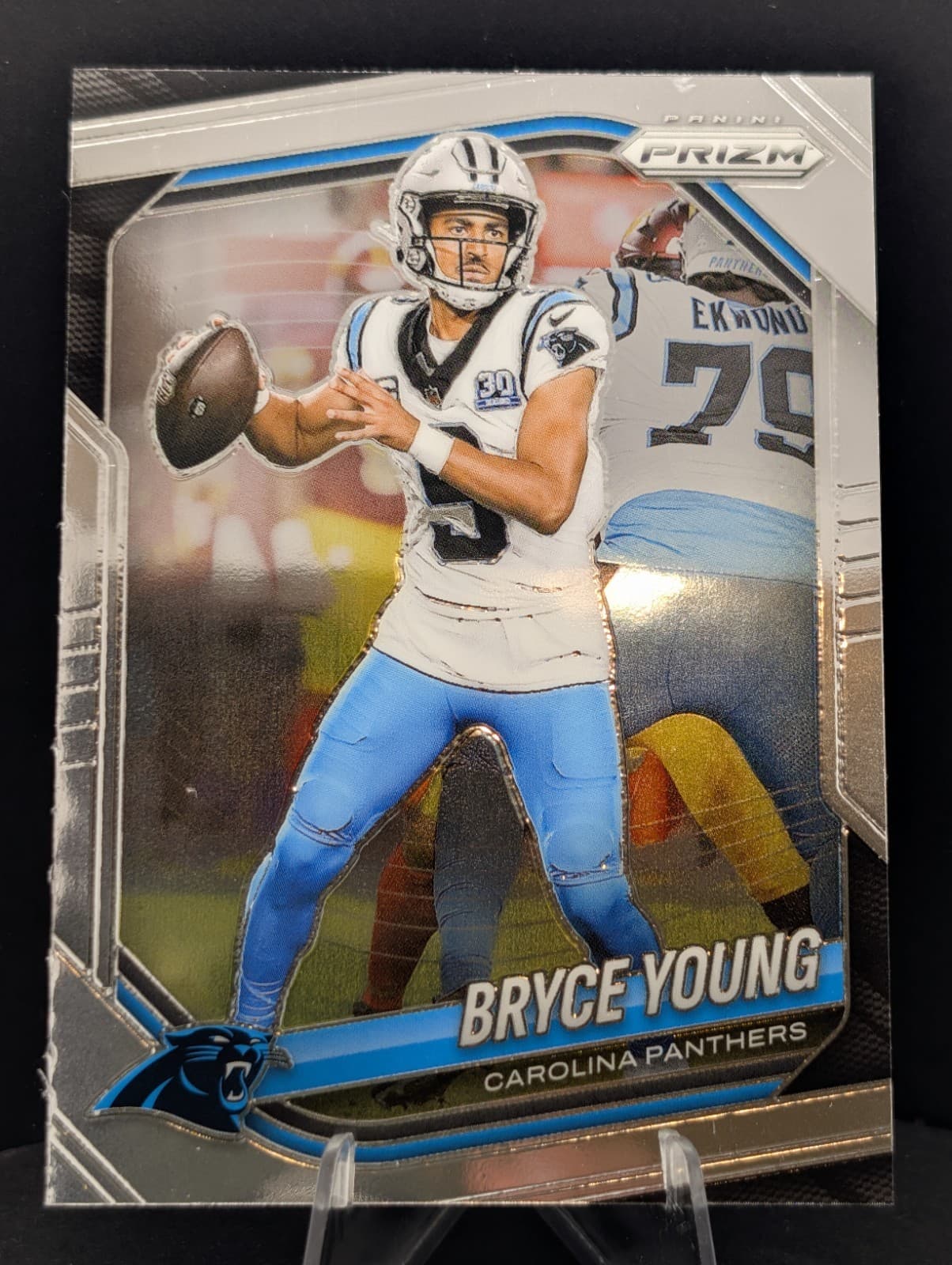 Listing photo for 2025 Panini Prizm Bryce Young #5 Carolina Panthers NFL Football Card [Base]