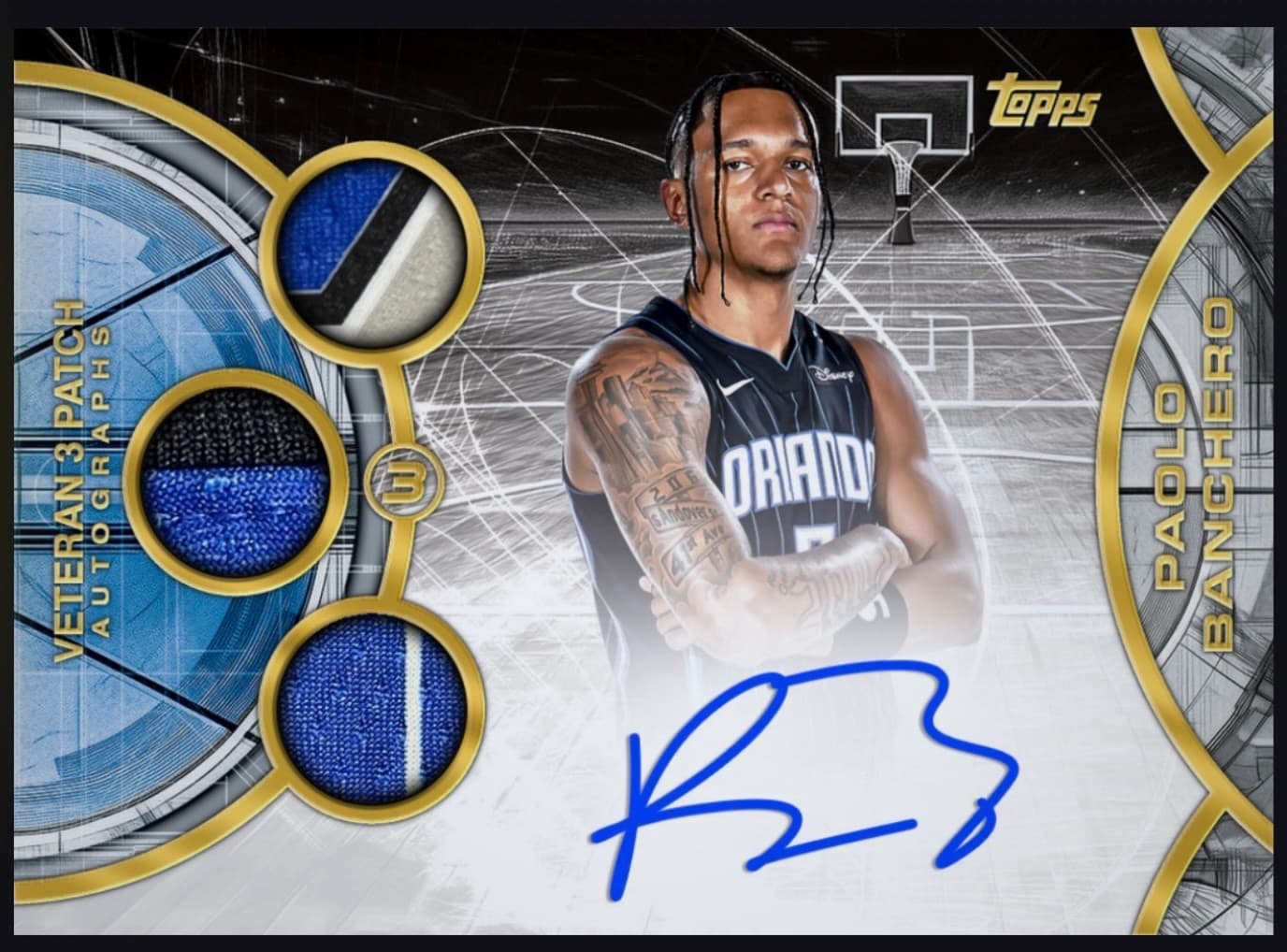 Listing photo for Legendary Paolo Banchero/10 Patch Auto Topps 26 Finals Digital Card NBA Collect