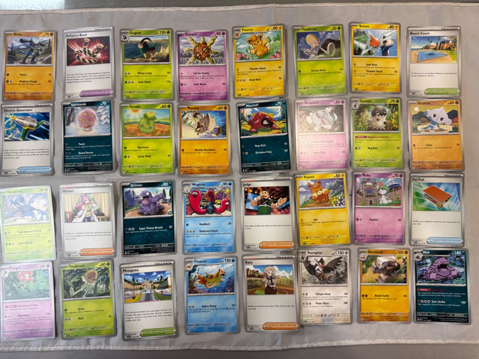 Listing photo for Pokemon cards 32 cards TCG MP BULK LOT 7