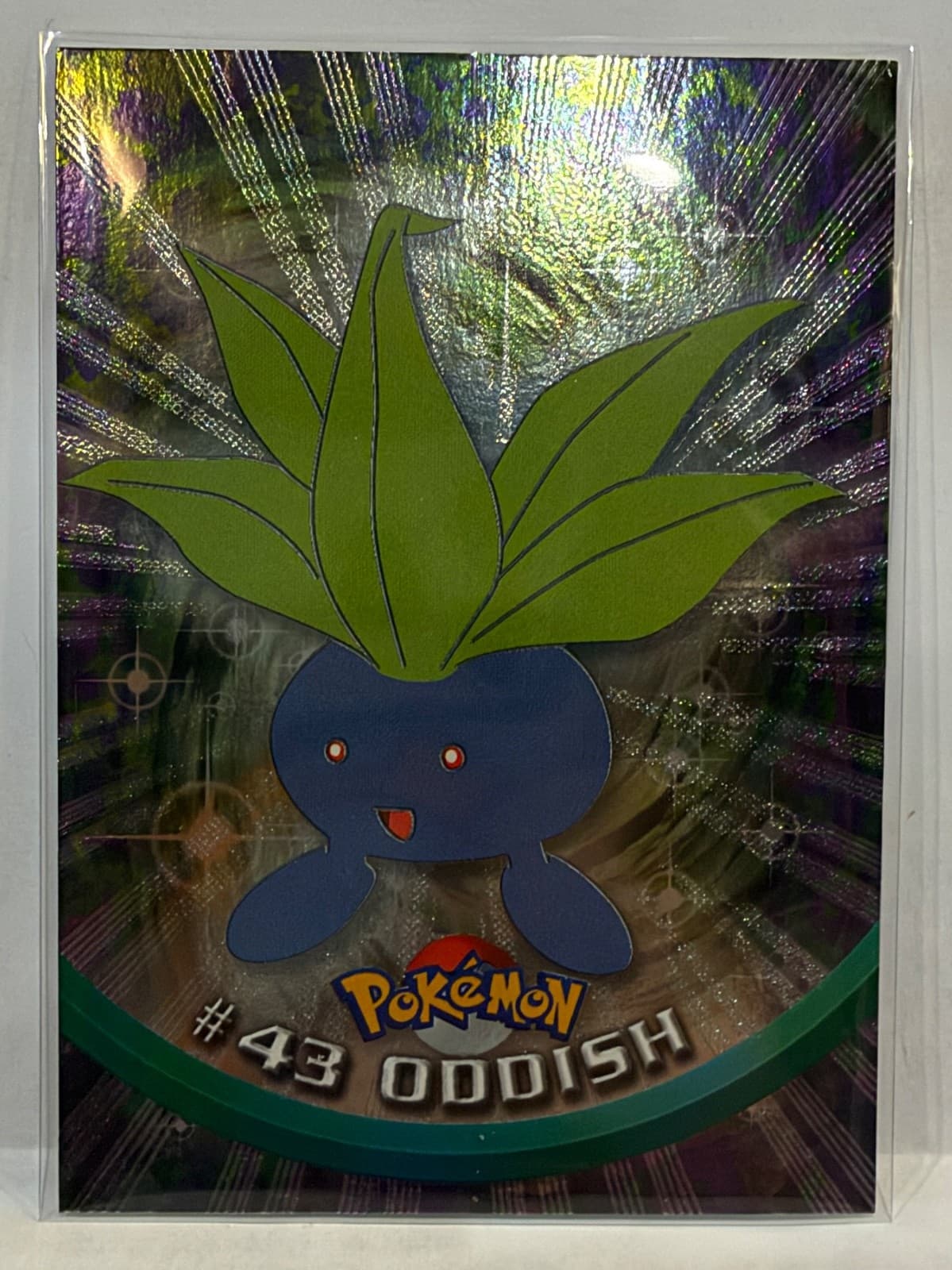 Listing photo for Topps Pokemon TCG Series 1 Oddish #43 Holo Rare English 1999 Card