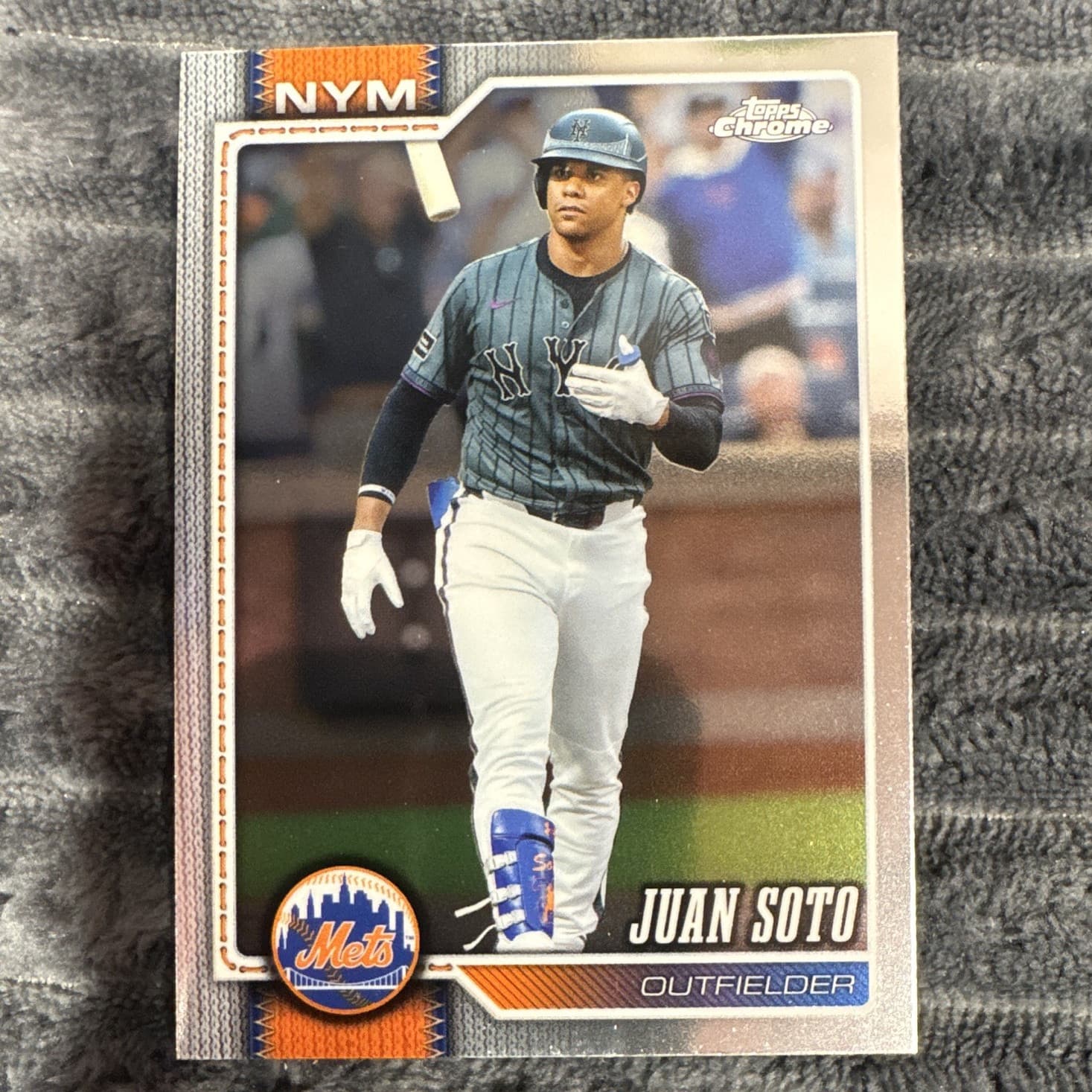 Listing photo for Topps Chrome 2026 #17 Juan Soto New York Mets Baseball Card MLB