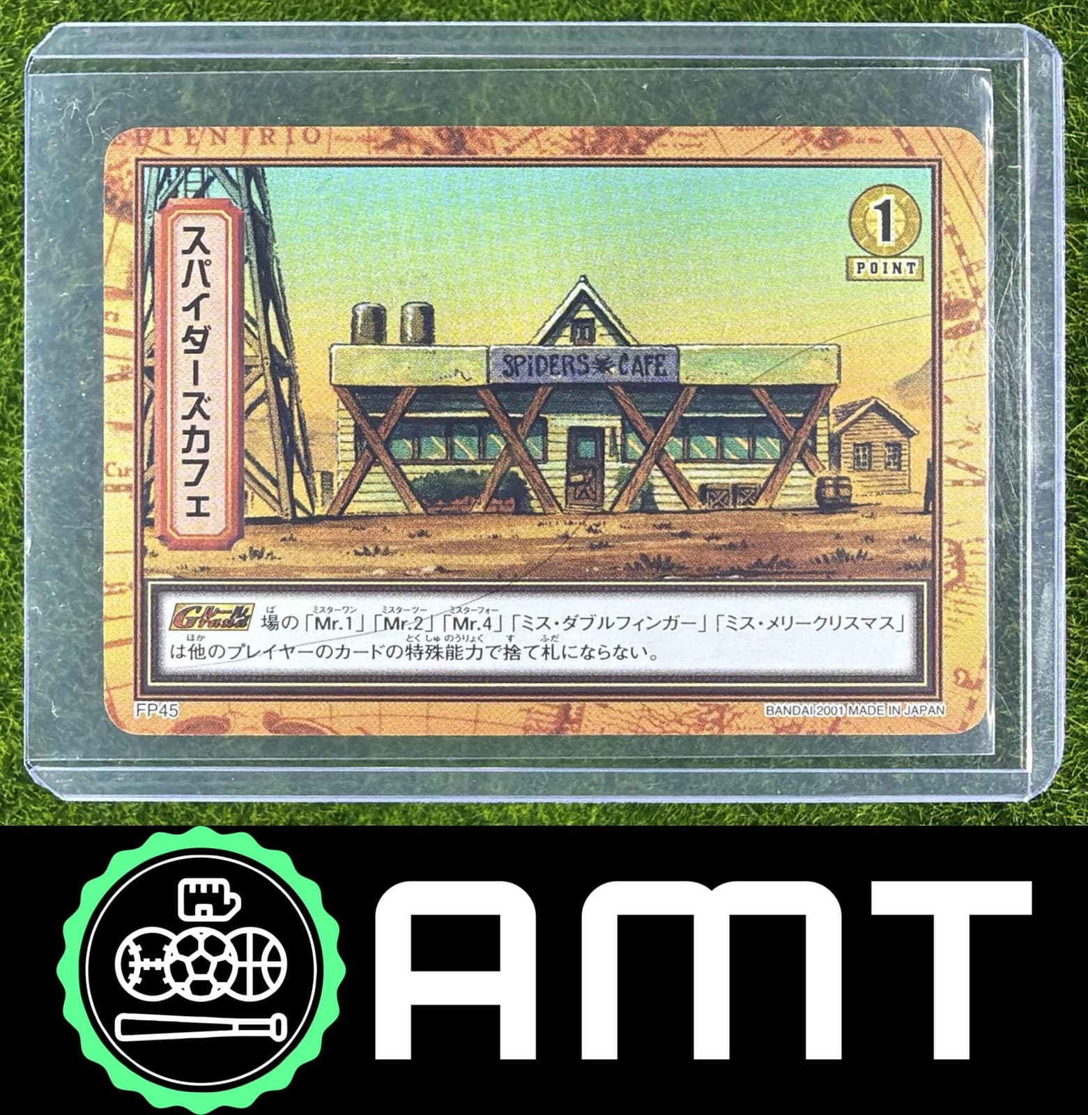 Listing photo for 2001 Bandai One Piece Carddass FP45 Spiders Cafe Japanese Card