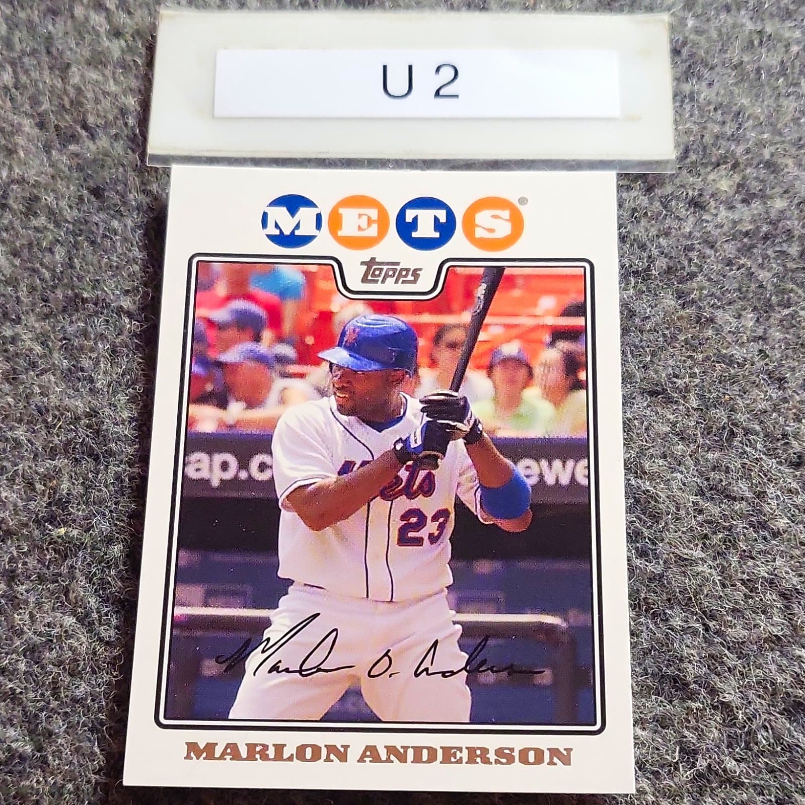 Listing photo for Topps 2008 Marlon Anderson #147 New York Mets MLB Baseball Card - Base