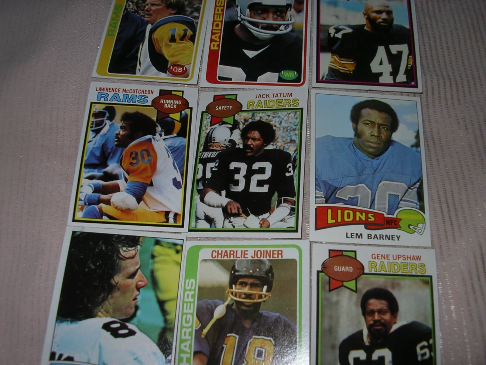 Listing photo for 1975-1979 TOPPS NFL FOOTBALL AND NHL HOCKEY CARDS -MANY STARS INCLUDED.