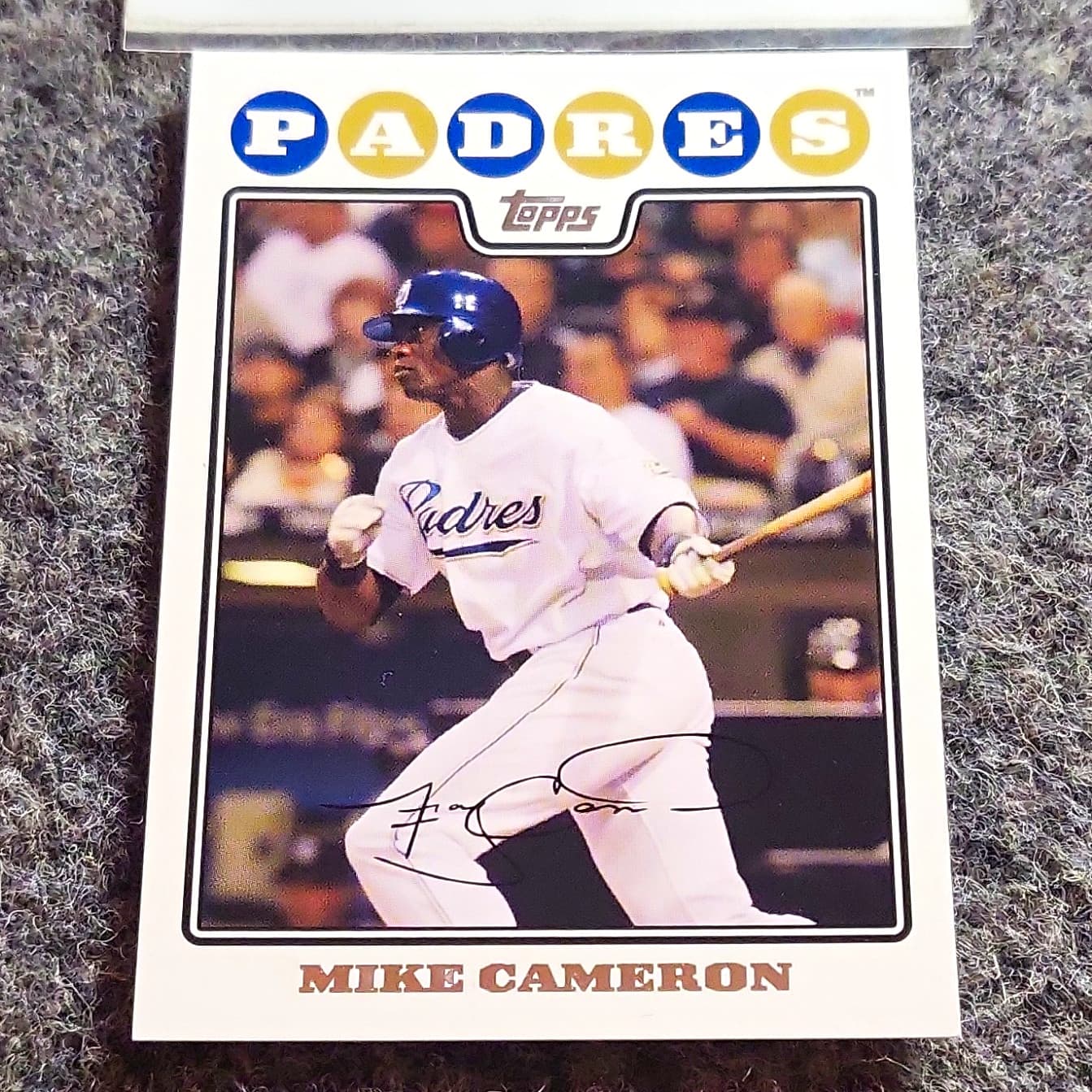Listing photo for Topps 2008 Mike Cameron #121 - San Diego Padres MLB Baseball Card