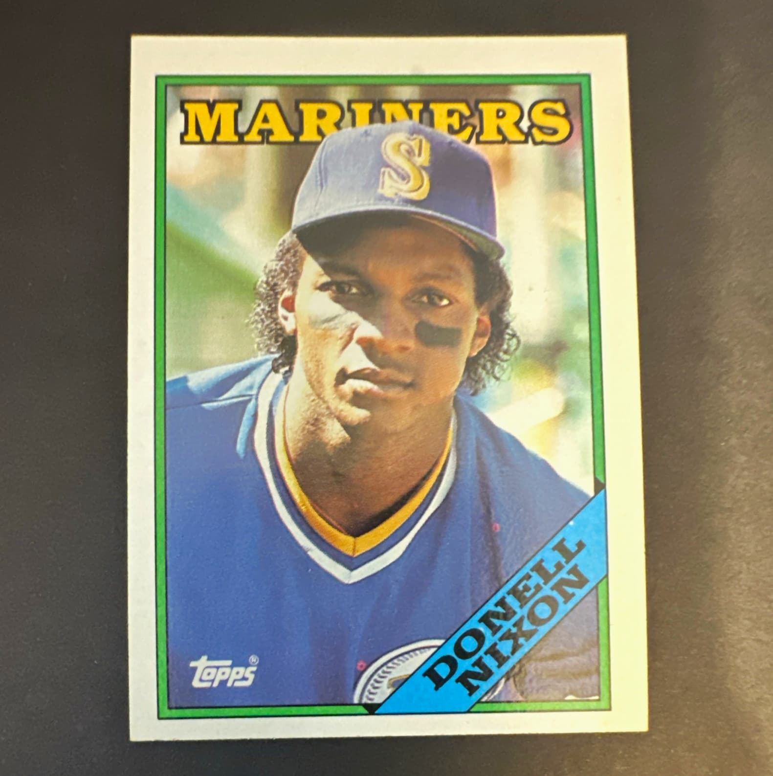Listing photo for Topps 1988 Donell Nixon Rookie Card #146 Seattle Mariners MLB Baseball