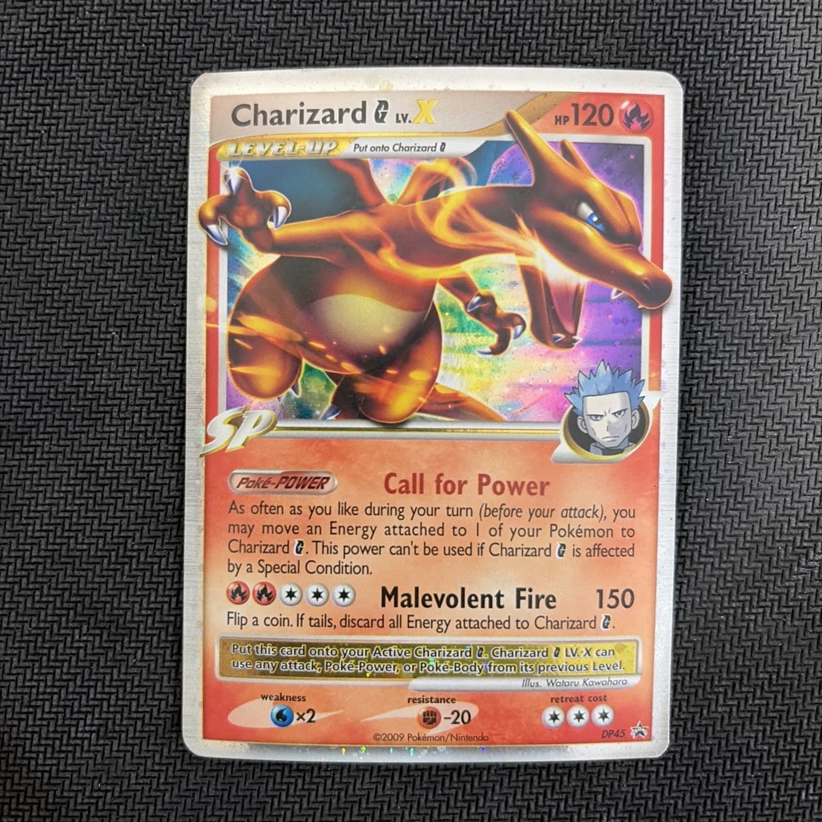 Listing photo for Pokémon TCG Charizard G LV.X DP45 Holo Card Diamond and Pearl Promo