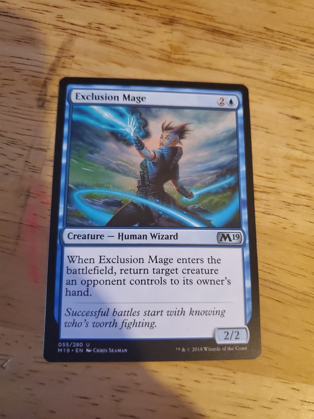 Listing photo for MTG Card - Exclusion Mage