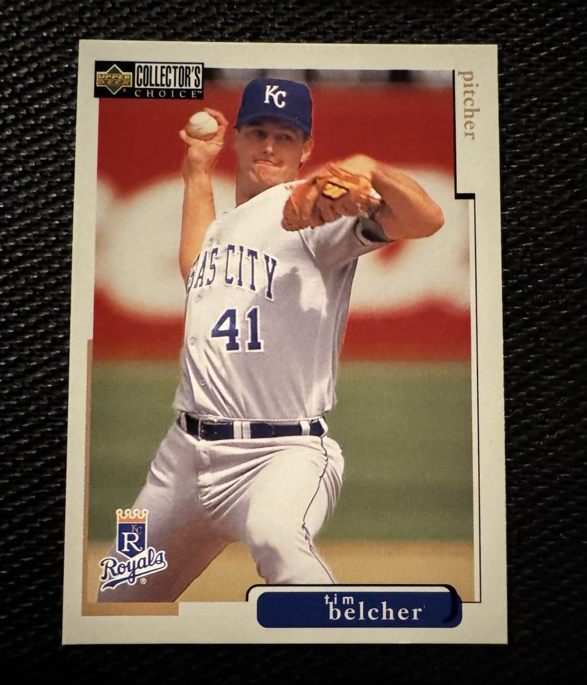 Listing photo for Upper Deck Collector's Choice Tim Belcher Royals #142 1998 MLB Baseball Card