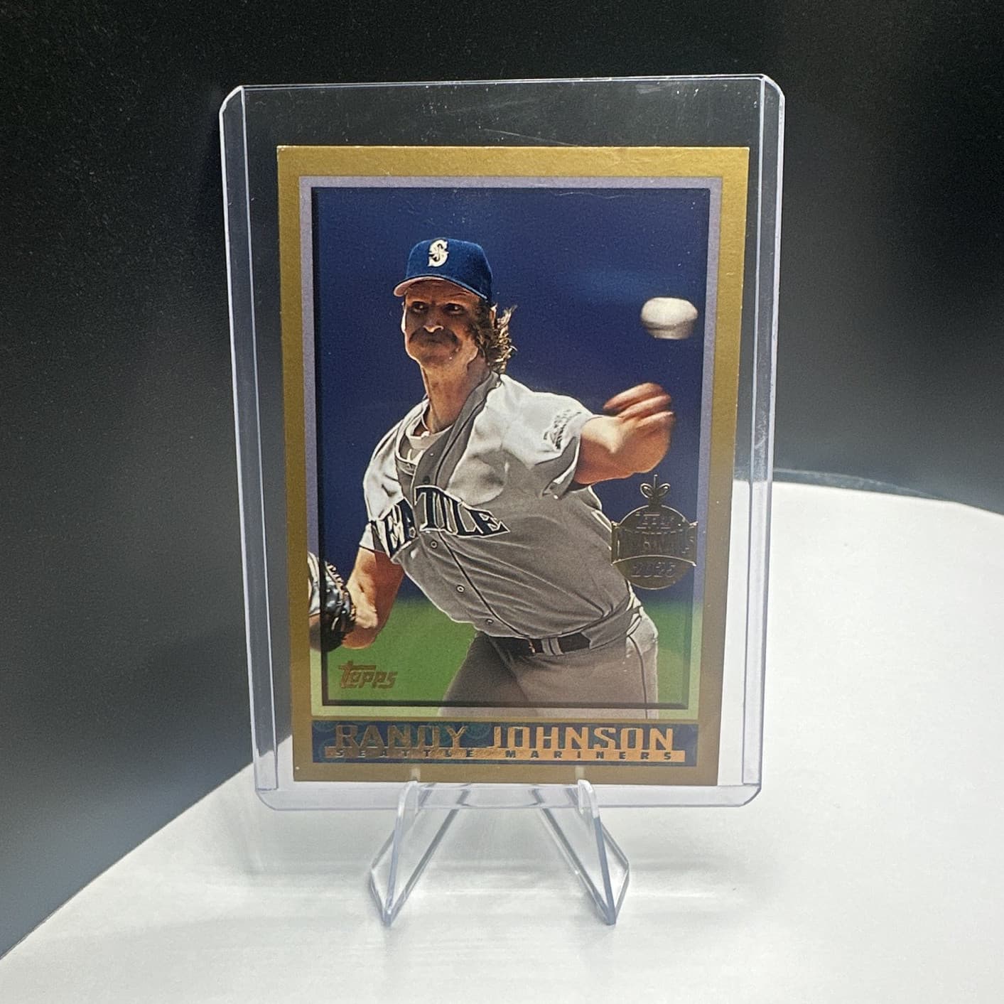 Listing photo for Topps Base Set Randy Johnson Seattle Mariners #150 Baseball Trading Card MLB