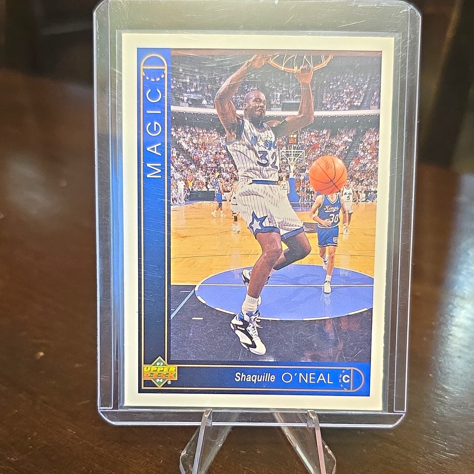 Listing photo for Upper Deck 1993-94 Base Set Shaquille O'Neal #300 Orlando Magic NBA Card