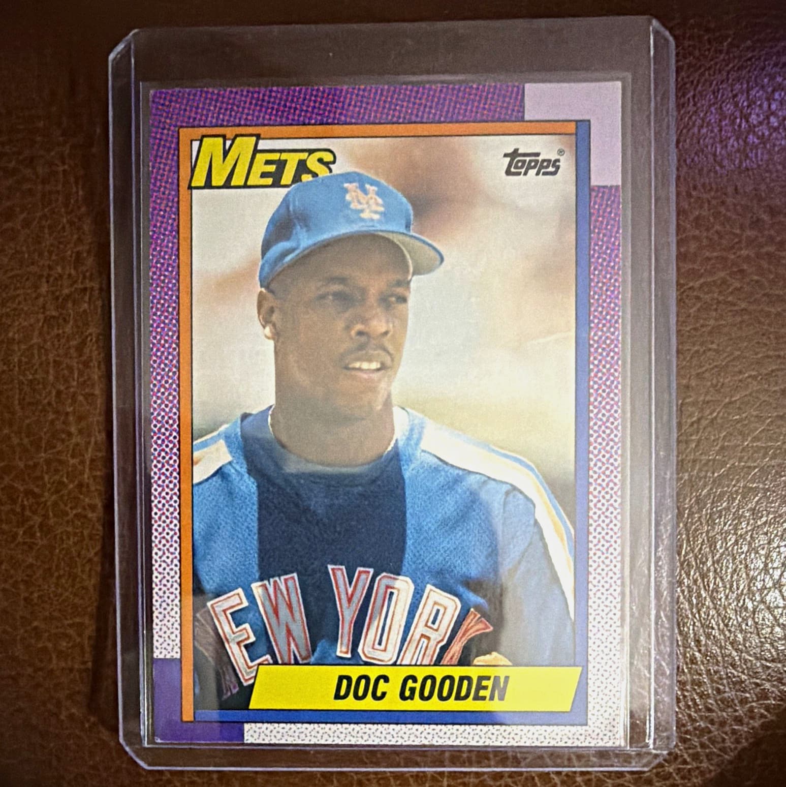 Listing photo for 🔥Topps 1989-90 Doc Gooden #510 New York Mets MLB Baseball Card 100th Win🔥