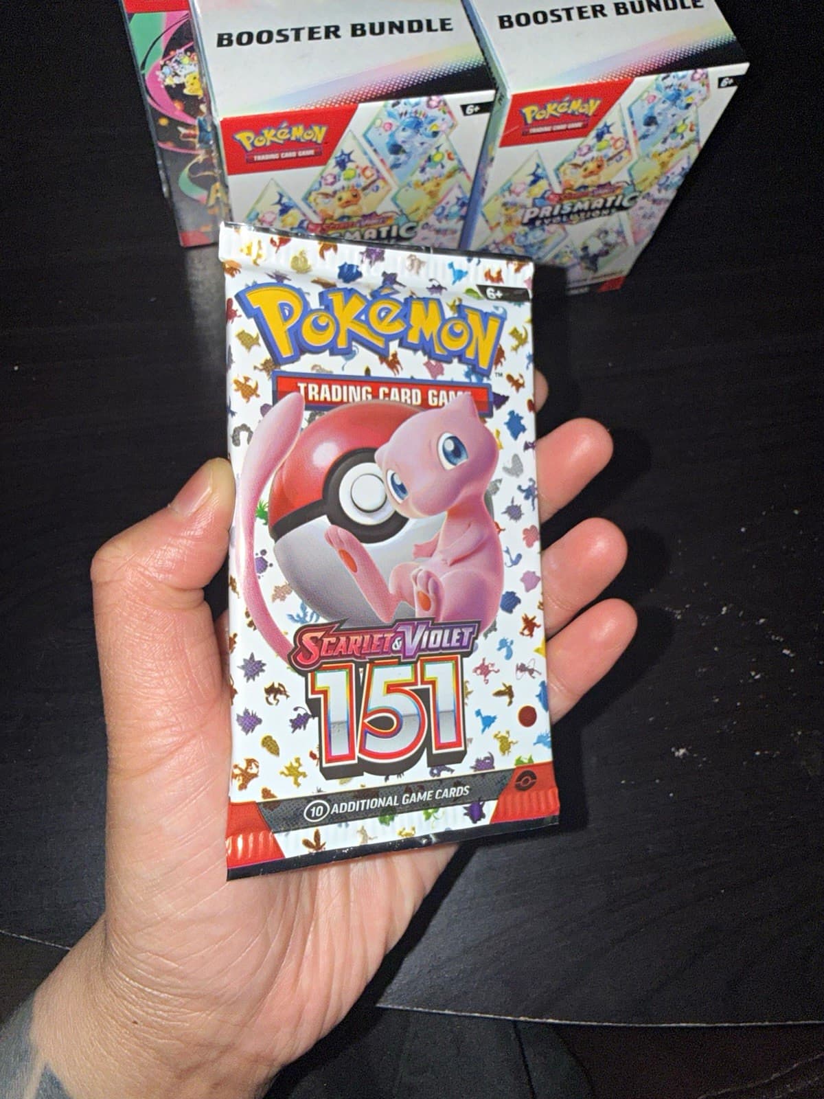 Listing photo for Pokémon TCG Scarlet & Violet 151 Booster Pack 10 Cards 1 Pack English 2023 Mew