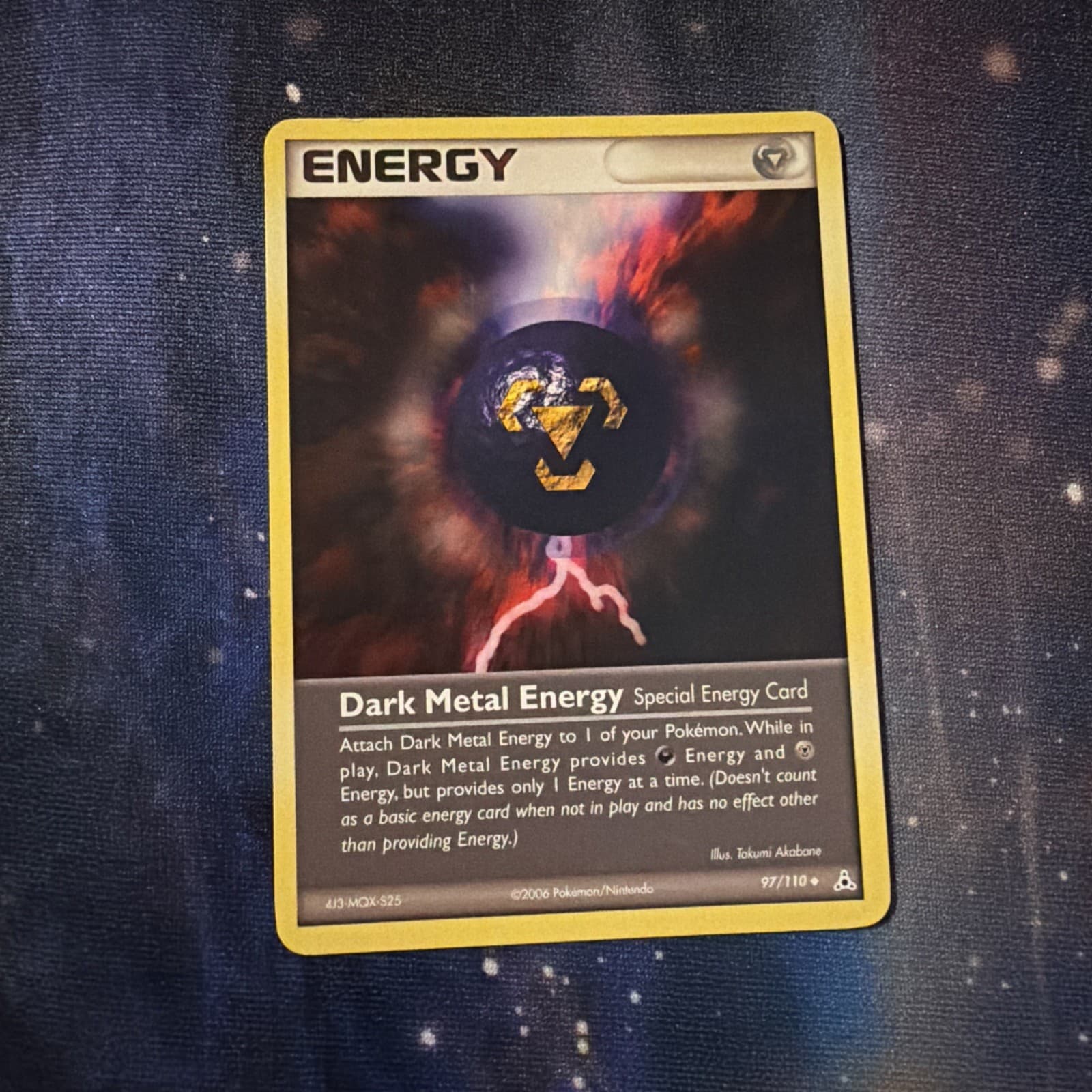 Listing photo for Pokémon TCG Dark Metal Energy 97/110 EX Holon Phantoms EN 2006 Uncommon