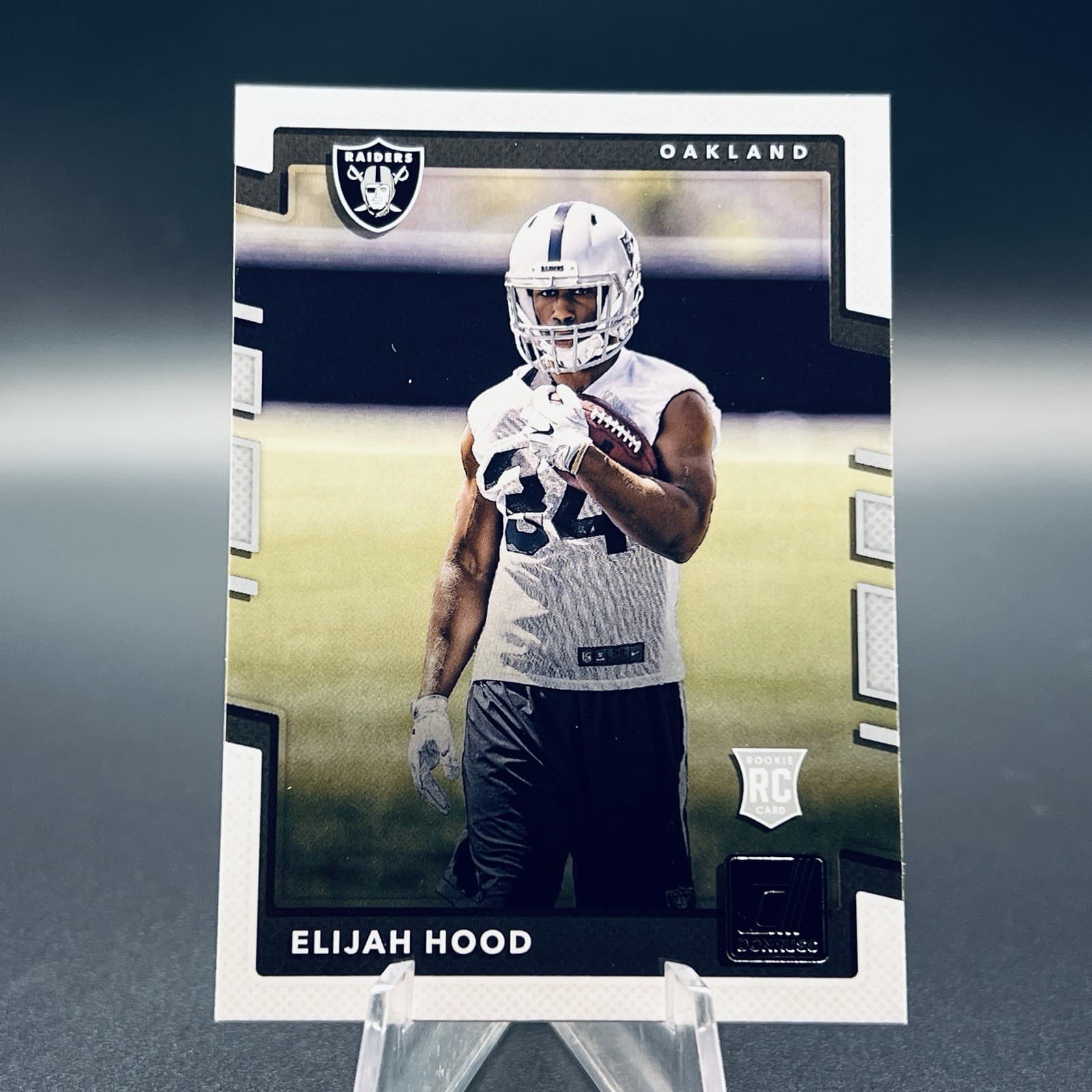 Listing photo for 2017 Panini Donruss - Rookies Elijah Hood #397 NFL Football (RC) Card Raiders