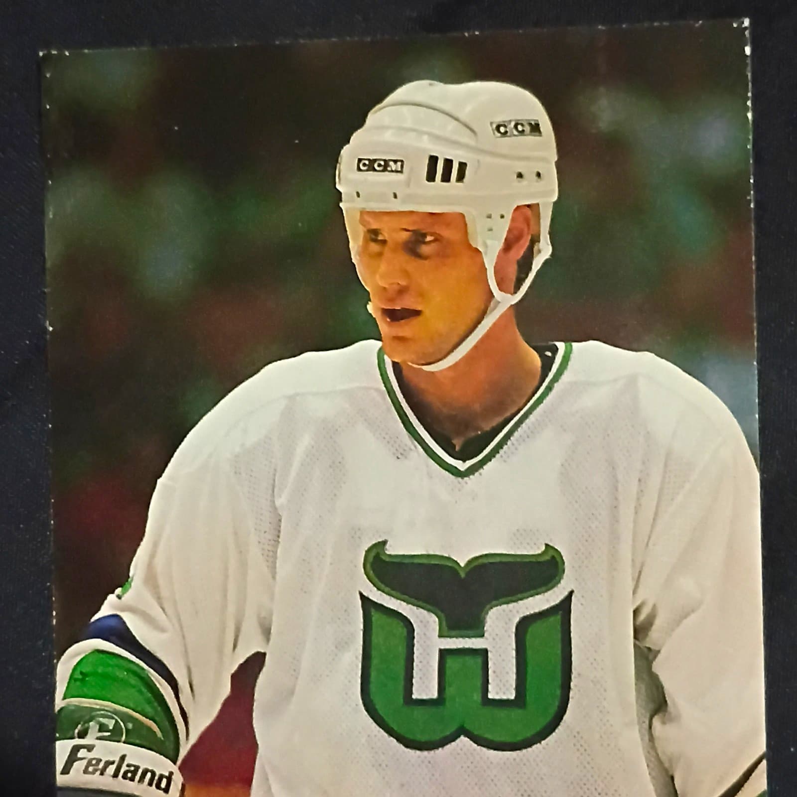 Listing photo for Topps Zarley Zalapski Hartford Whalers Rookie #165 NHL Ice Hockey Card