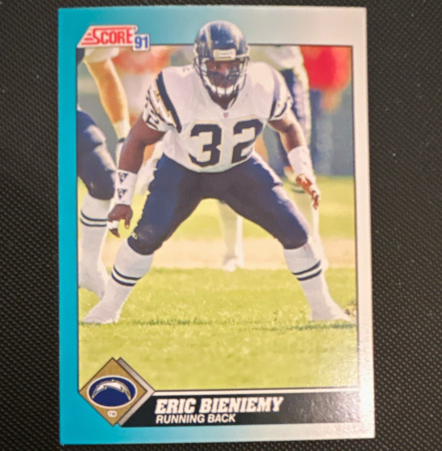 Listing photo for SCORE Rookie & Traded Eric Bieniemy #95T San Diego Chargers NFL Rookie Card