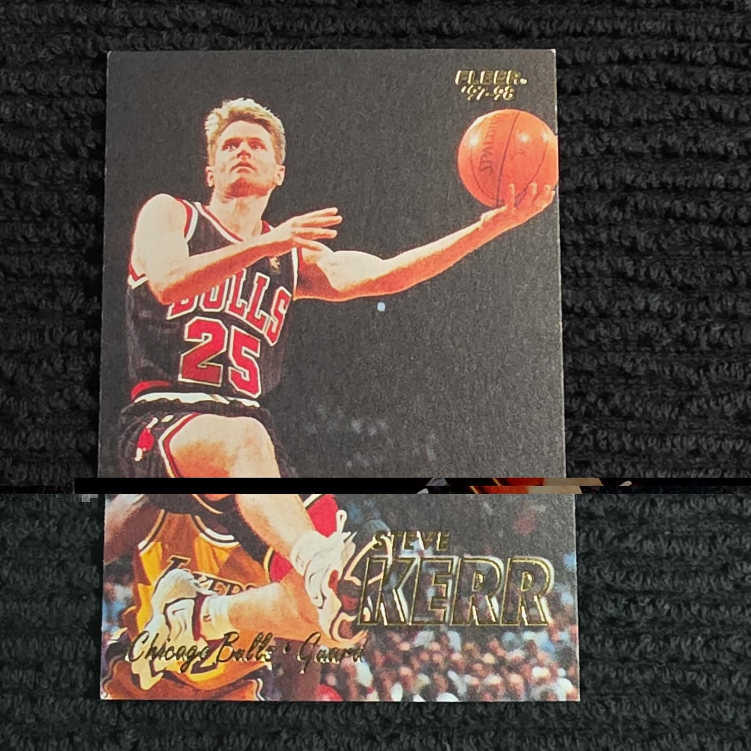 Listing photo for 1997-98 Fleer Steve Kerr #191 Chicago Bulls NBA Basketball Base Set Card