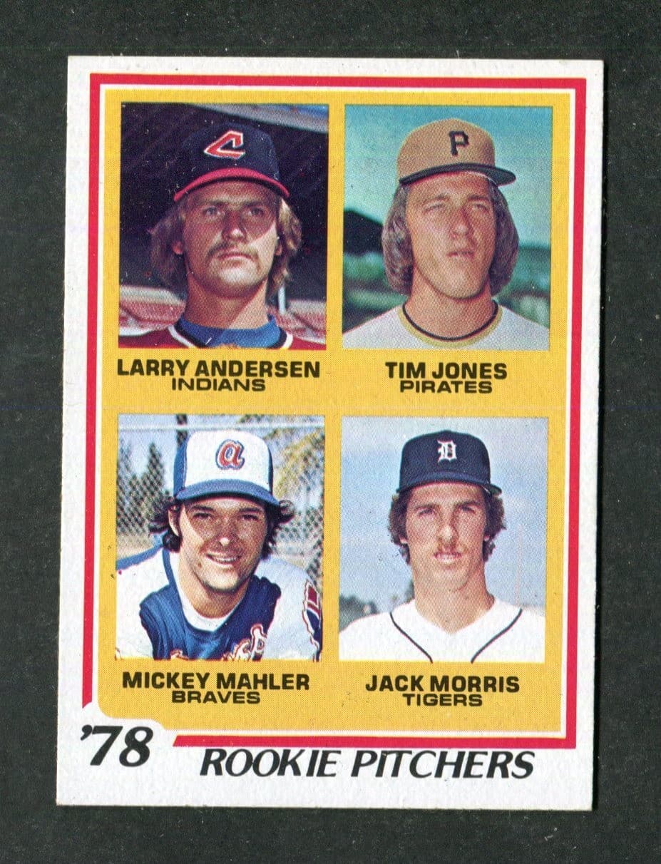 Listing photo for Jack Morris Tigers '78 Rookie Pitchers 1978 Topps MLB Baseball Card #703 RC