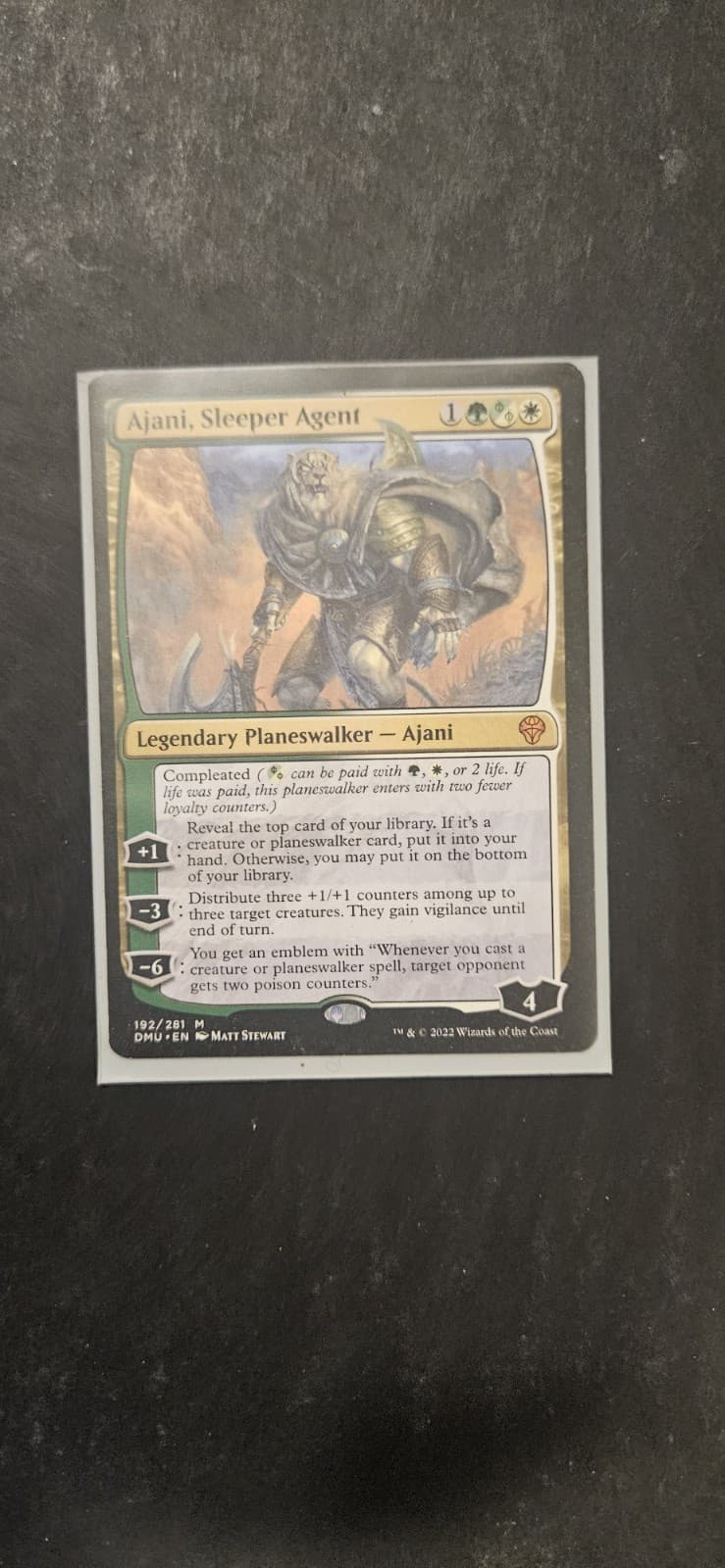 Listing photo for Ajani, Sleeper Agent Dominaria United Regular Card (376)