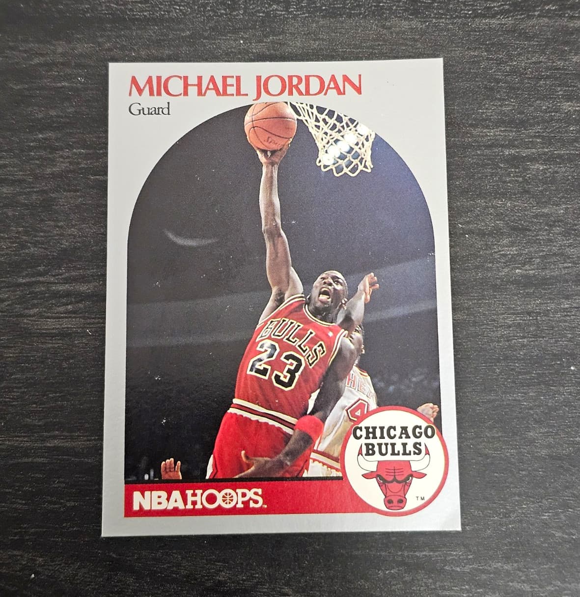 Listing photo for 1990-91 NBA Hoops Michael Jordan #65 Chicago Bulls Basketball Card Base Set