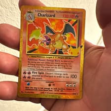 Listing photo for 30th anniversary Charizard