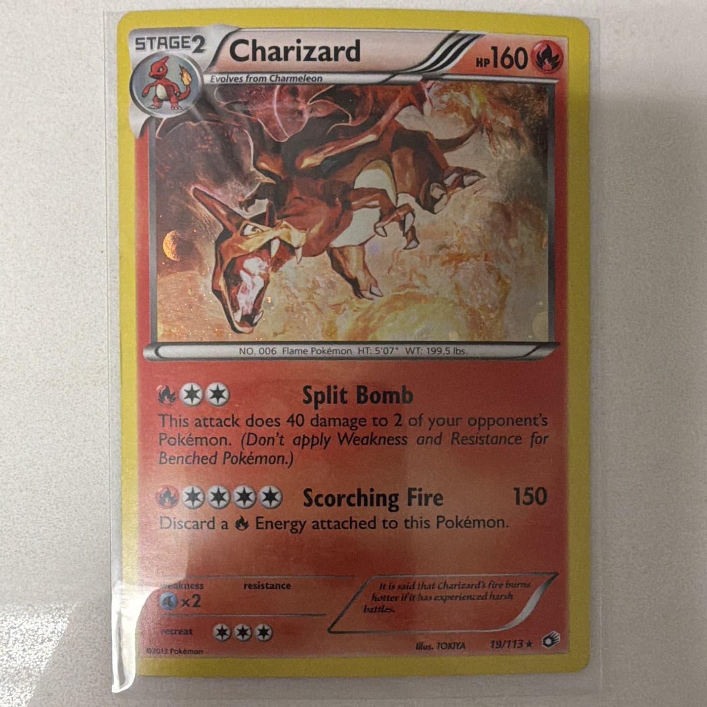 Listing photo for Charizard 019/113 Cosmos Holo - Miscellaneous Cards & Products 160 HP ENG