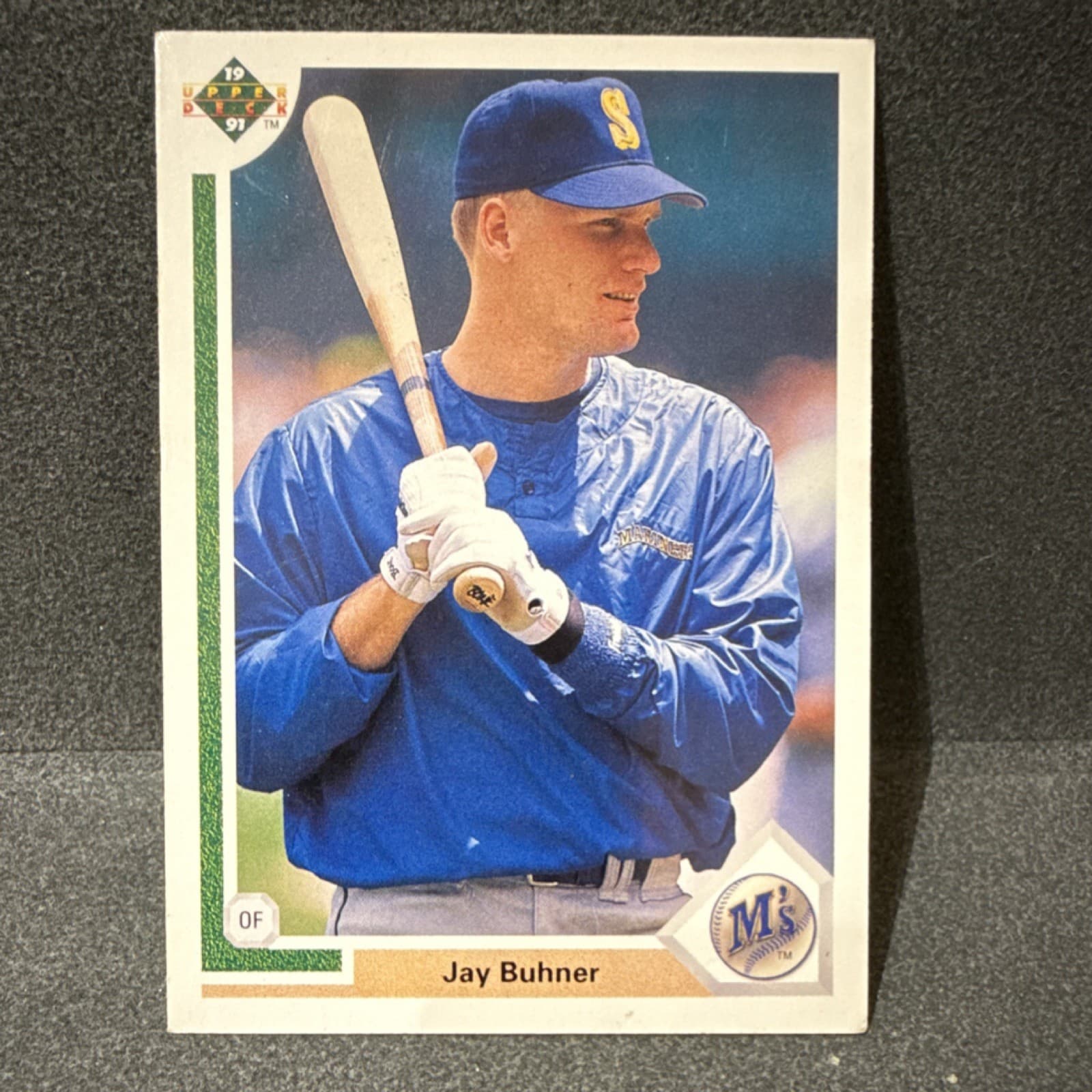 Listing photo for 1991 Upper Deck Jay Buhner #128 Seattle Mariners MLB Baseball Card Base Set