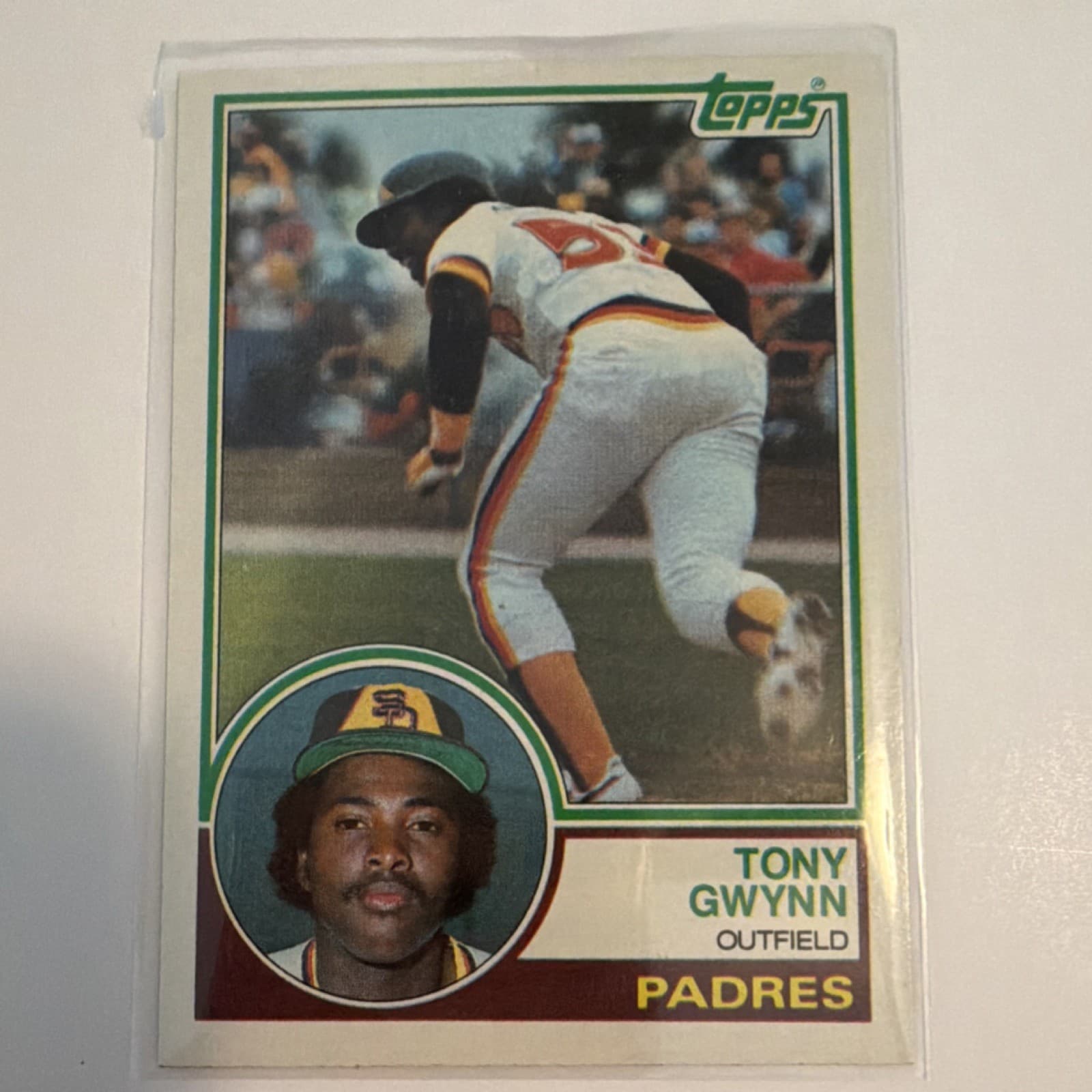 Listing photo for Topps 1983 Tony Gwynn #482 Rookie Base Set San Diego Padres MLB Baseball Card
