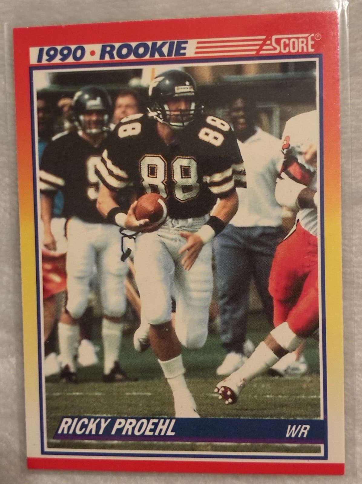 Listing photo for ricky proehl 1990 NFL Score Rookie Card Wake Forest