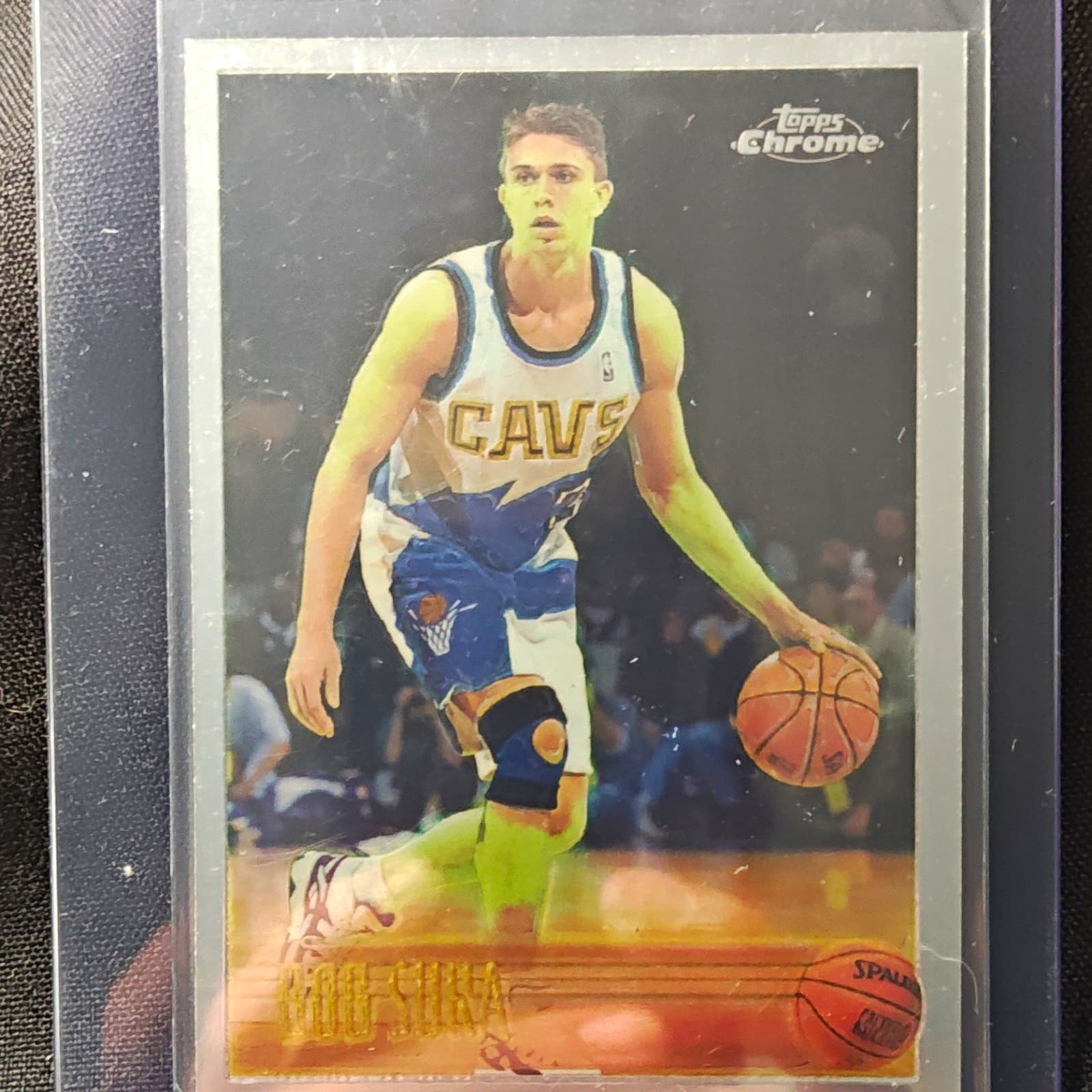 Listing photo for Topps Chrome Bob Sura Cleveland Cavaliers 1996-97 #73 NBA Basketball Card