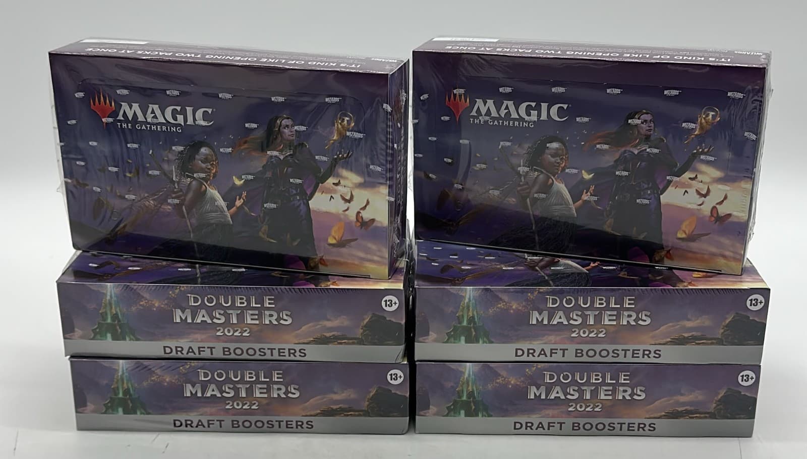 Listing photo for Auction #4 Lot of (6) Magic The Gathering Double Masters 2022 Draft Boosters