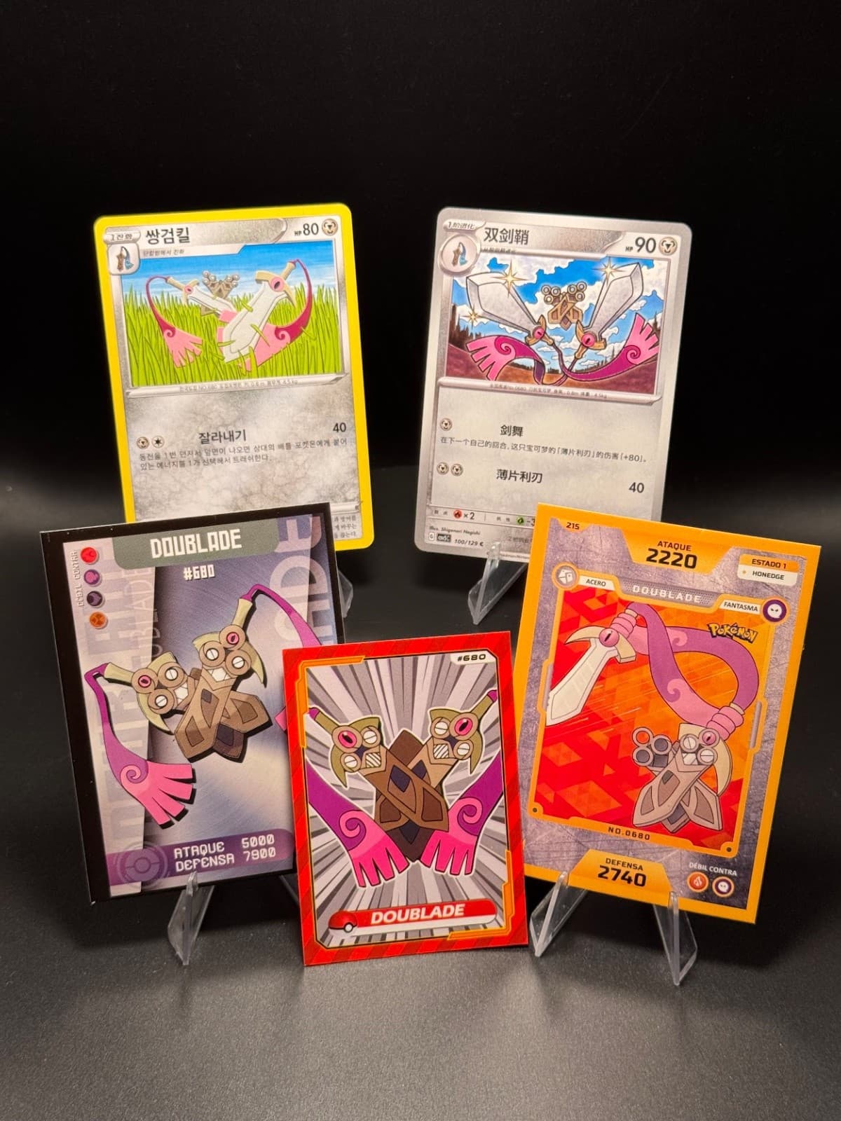 Listing photo for Pokemon Doublade Set of 5 - Doublade #680 Peru/NON-TCG Cards & Stickers