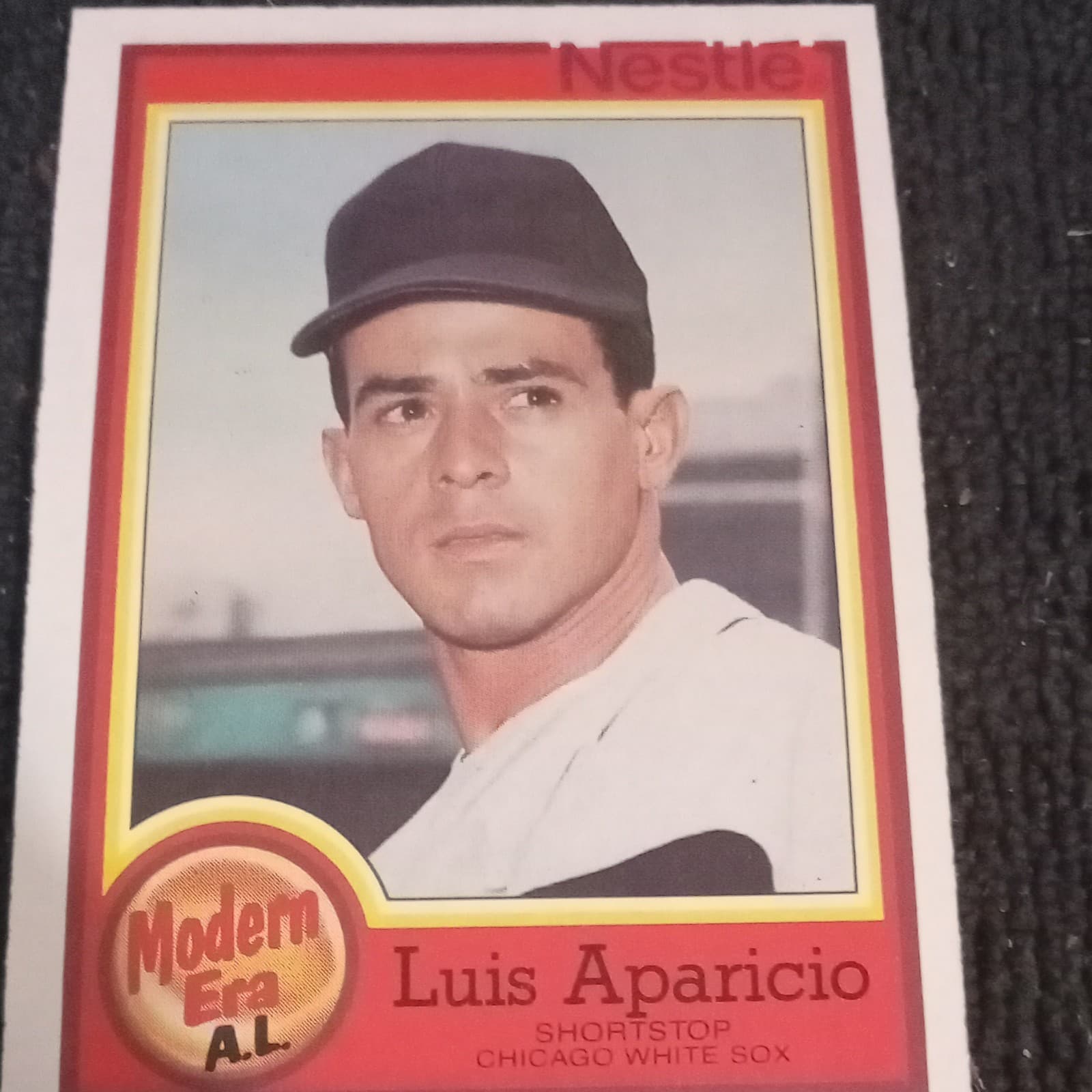 Listing photo for Nestle Luis Aparicio Chicago White Sox MLB Shortstop Baseball Trading Card